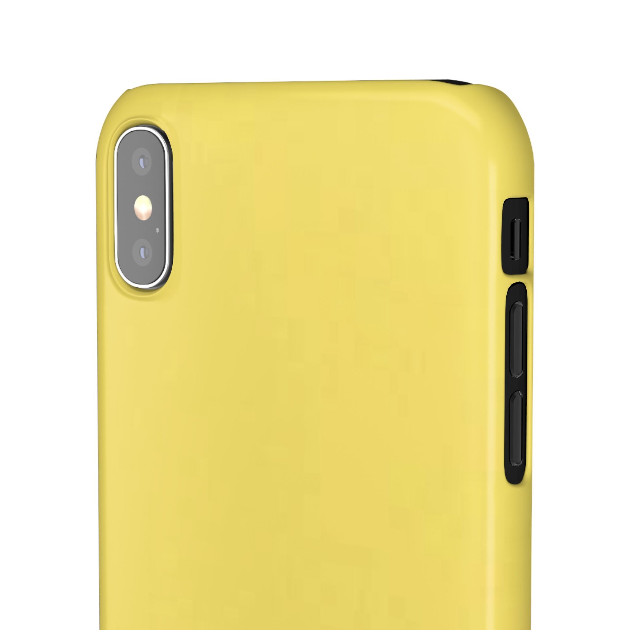 Yellow Snap Phone Case