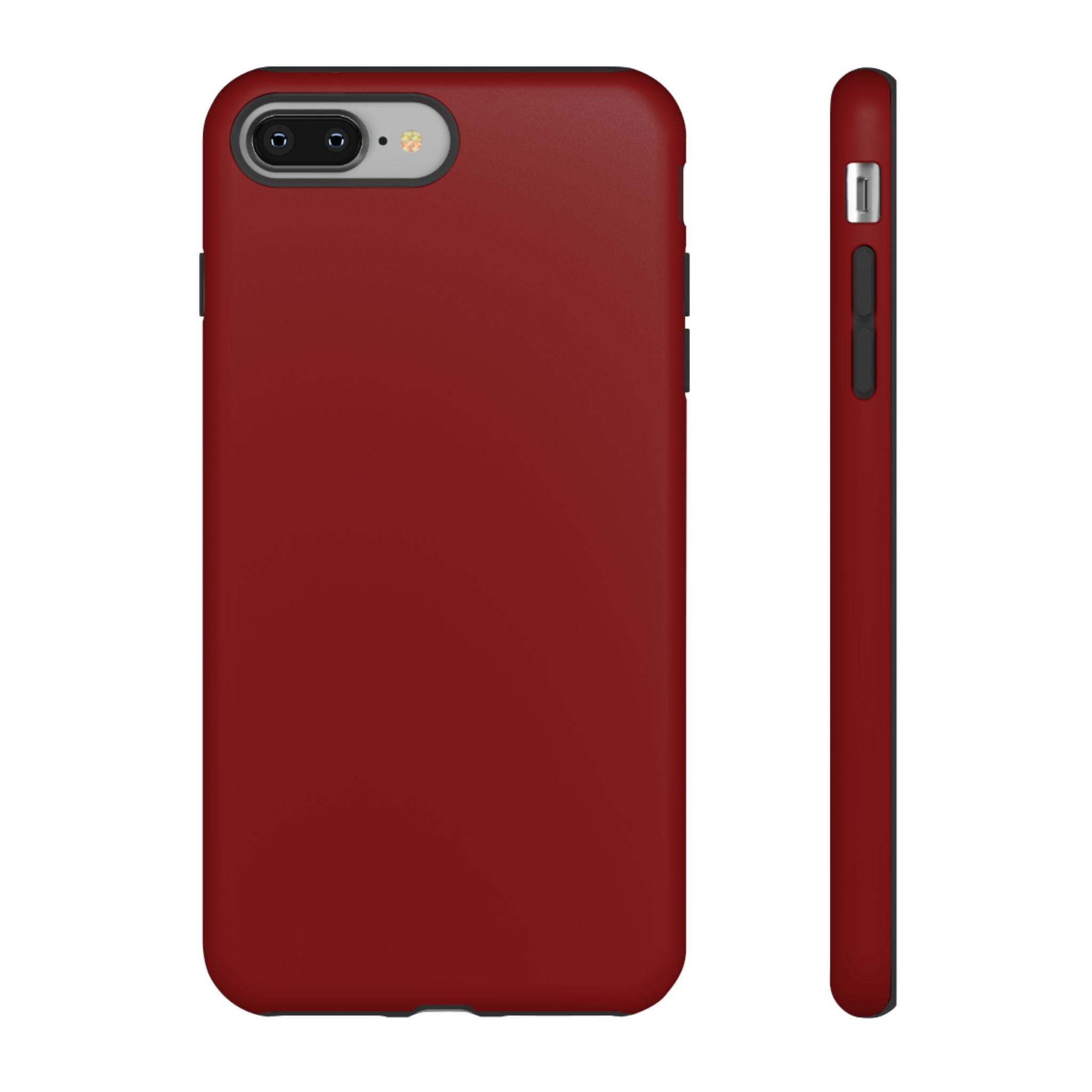 Dark Red Protective Phone Case