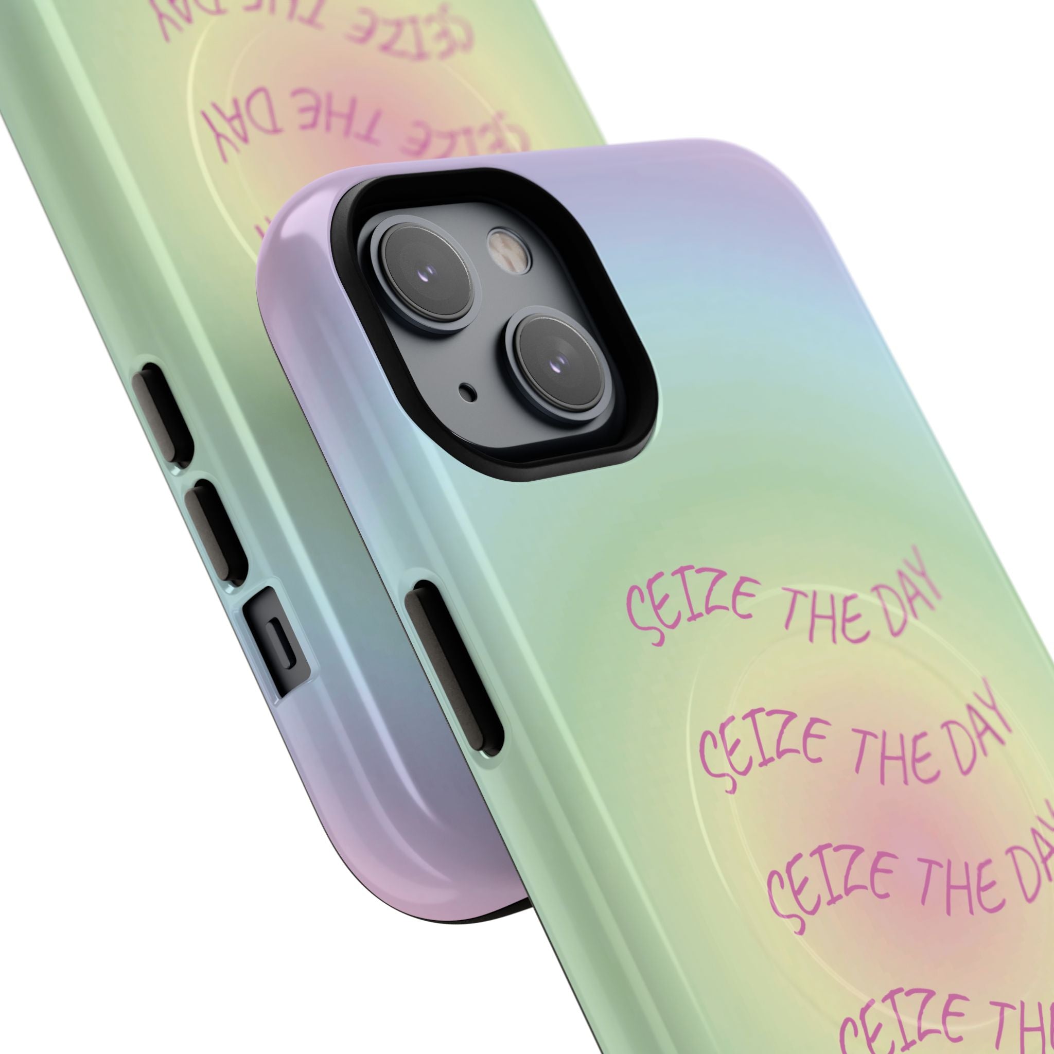 Bermuda Halo Seize The Day Gradient MagSafe Protective Phone Case