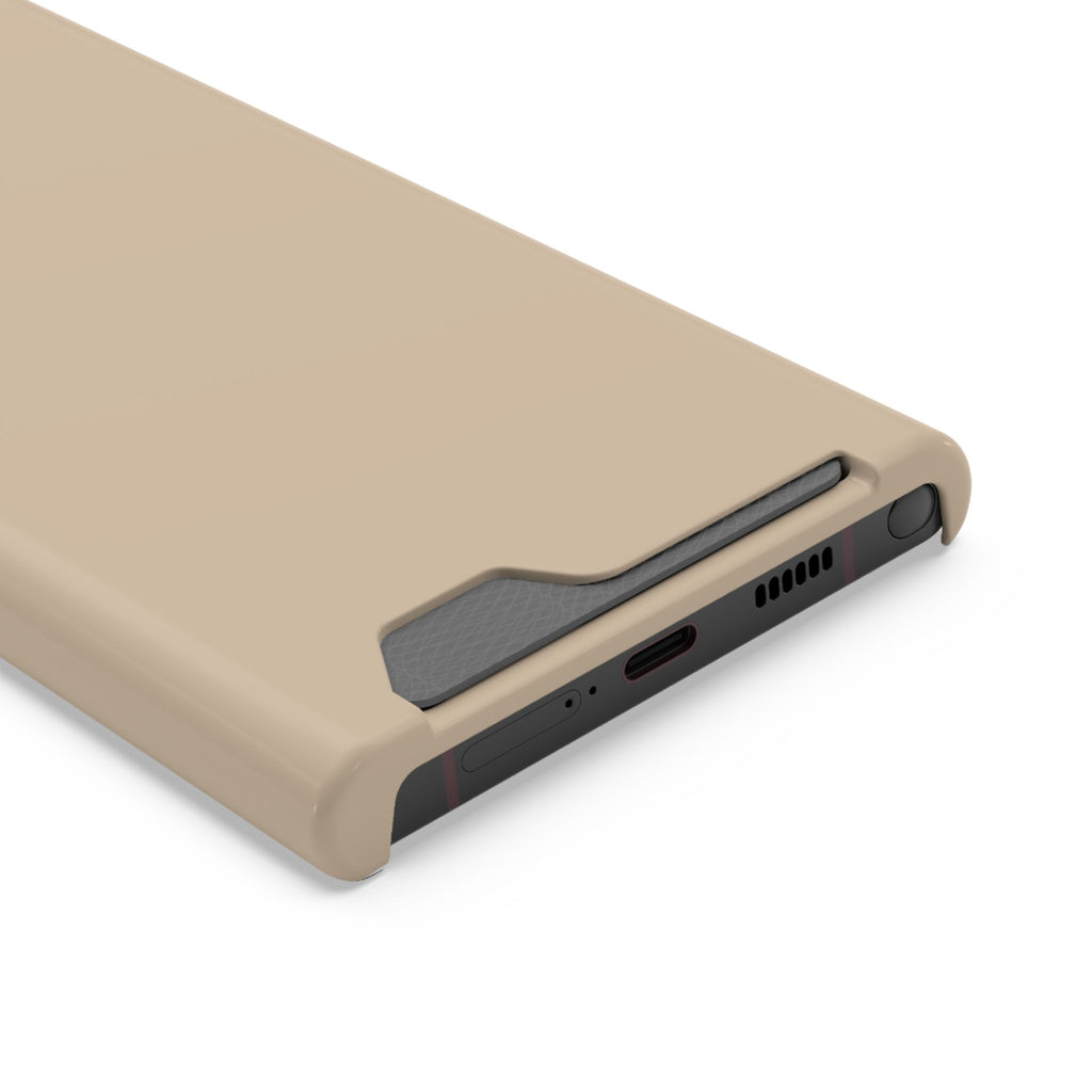 Beige Card-Holder Phone Case