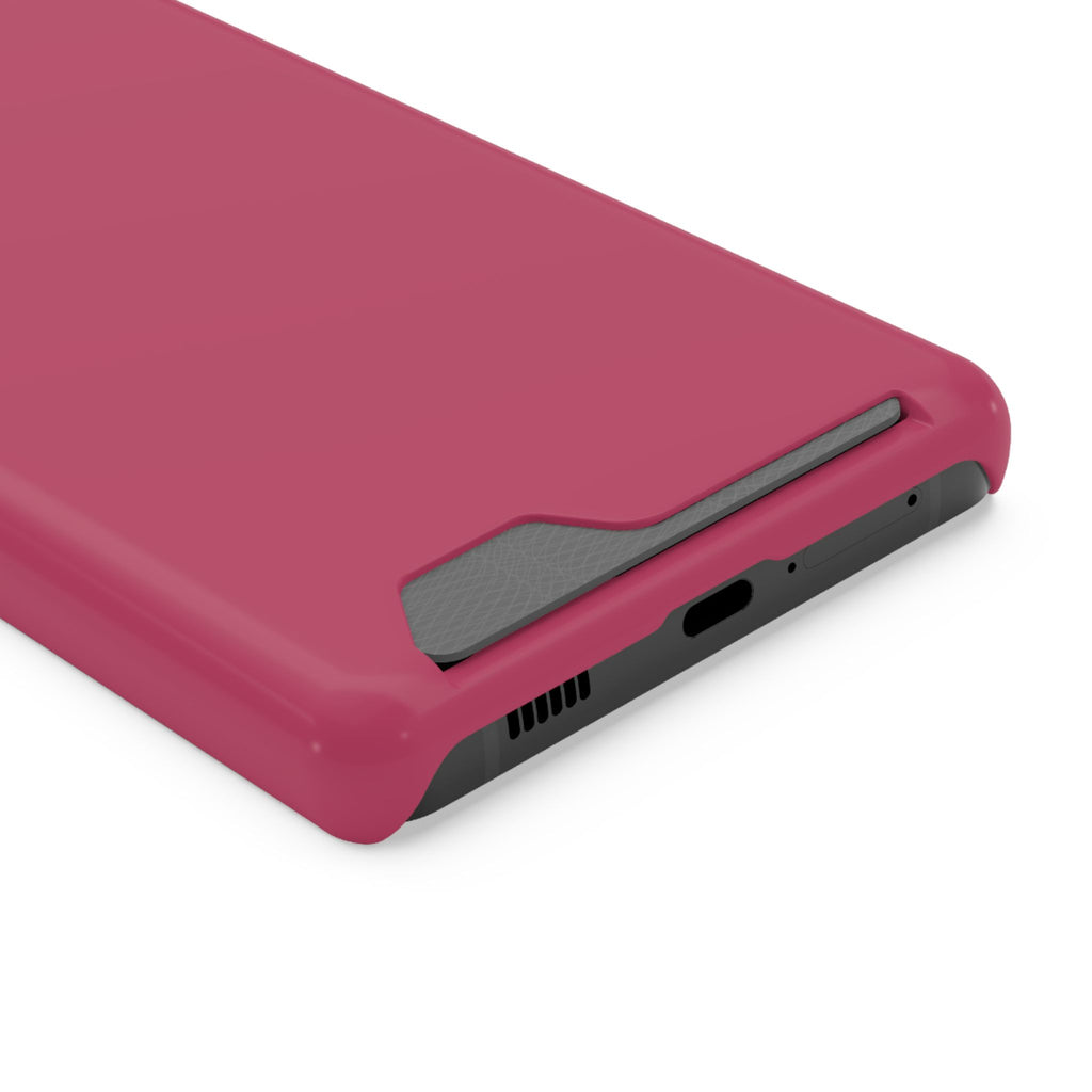 Raspberry Card Holder Phone Case