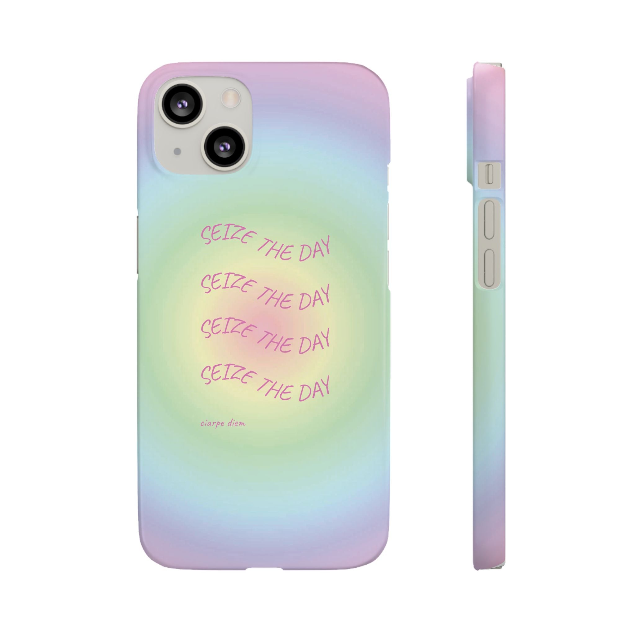 Carpe Diem Bermuda Halo Gradient Snap Phone Case