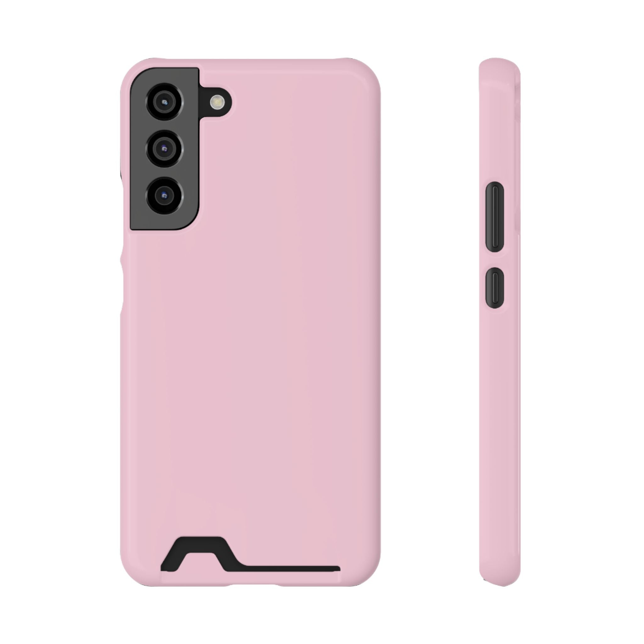 Pale Pink Card-Holder Phone Case
