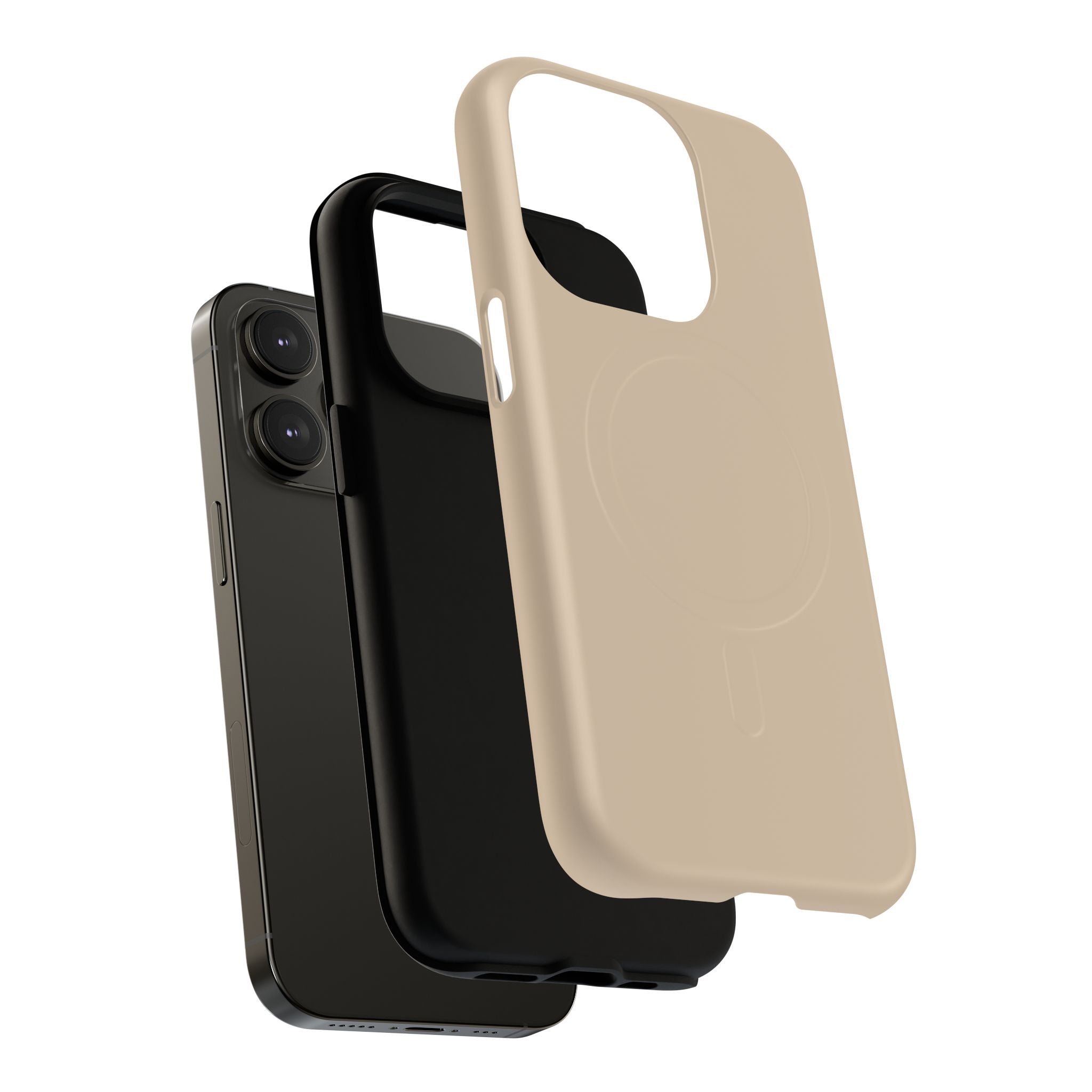 Beige MagSafe Phone Case