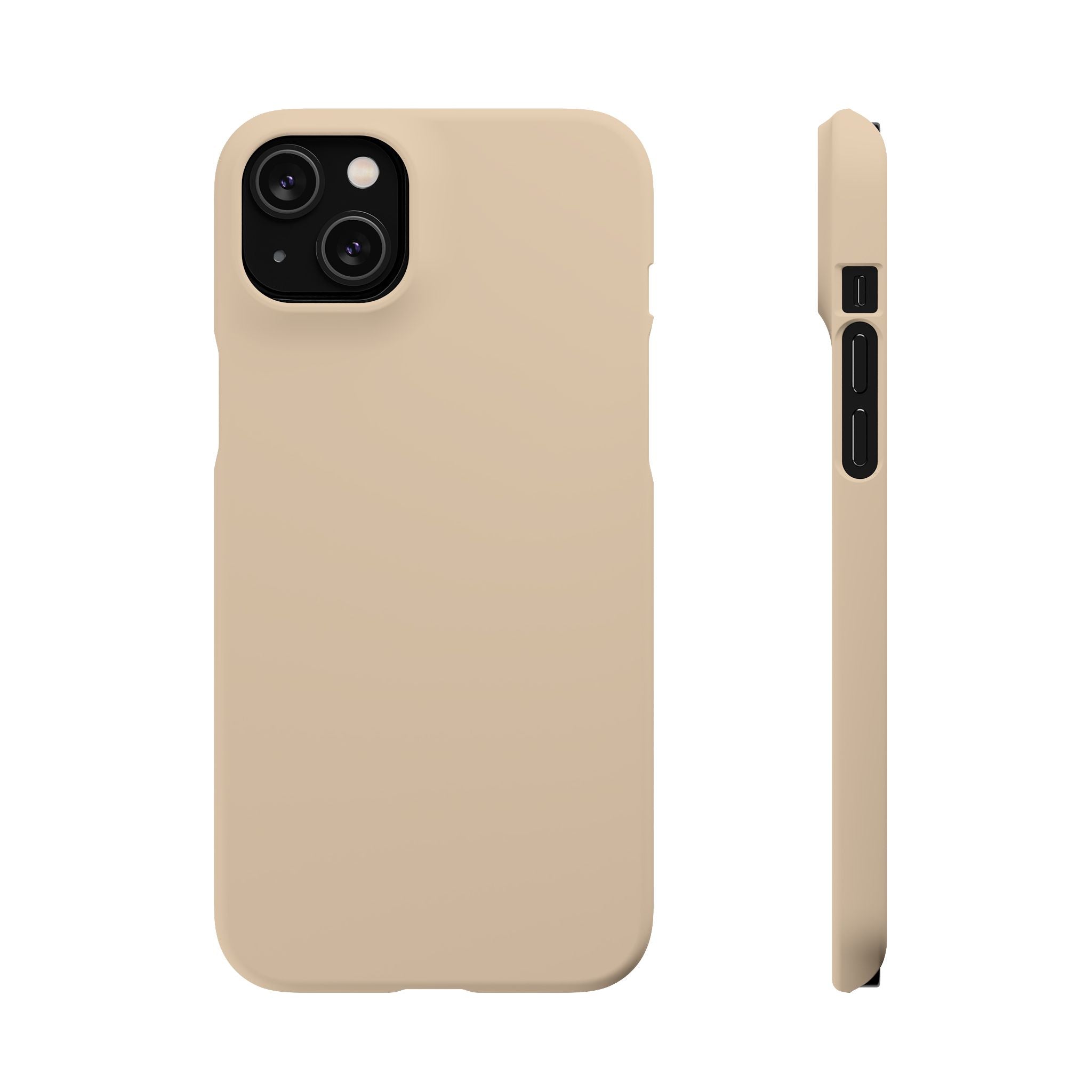 Beige Snap Phone Case