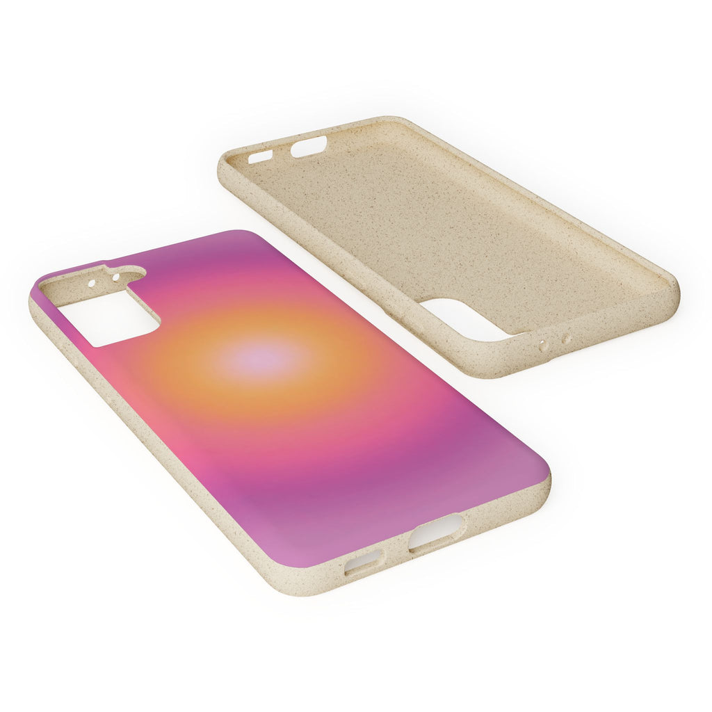 Sunset Glow Biodegradable Phone Case -  Eco-Friendly Cover
