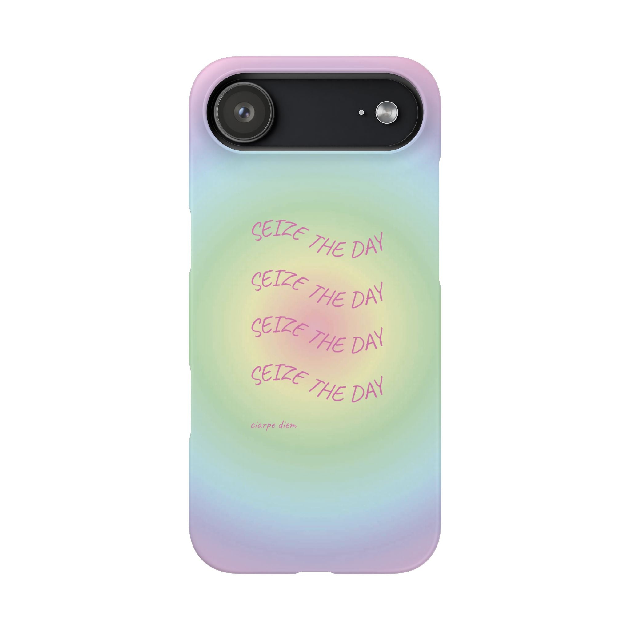 Carpe Diem Bermuda Halo Gradient Snap Phone Case