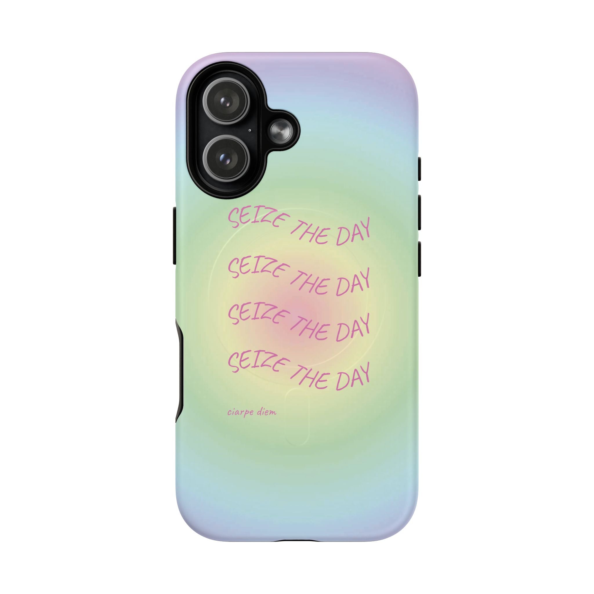 Bermuda Halo Seize The Day Gradient MagSafe Protective Phone Case