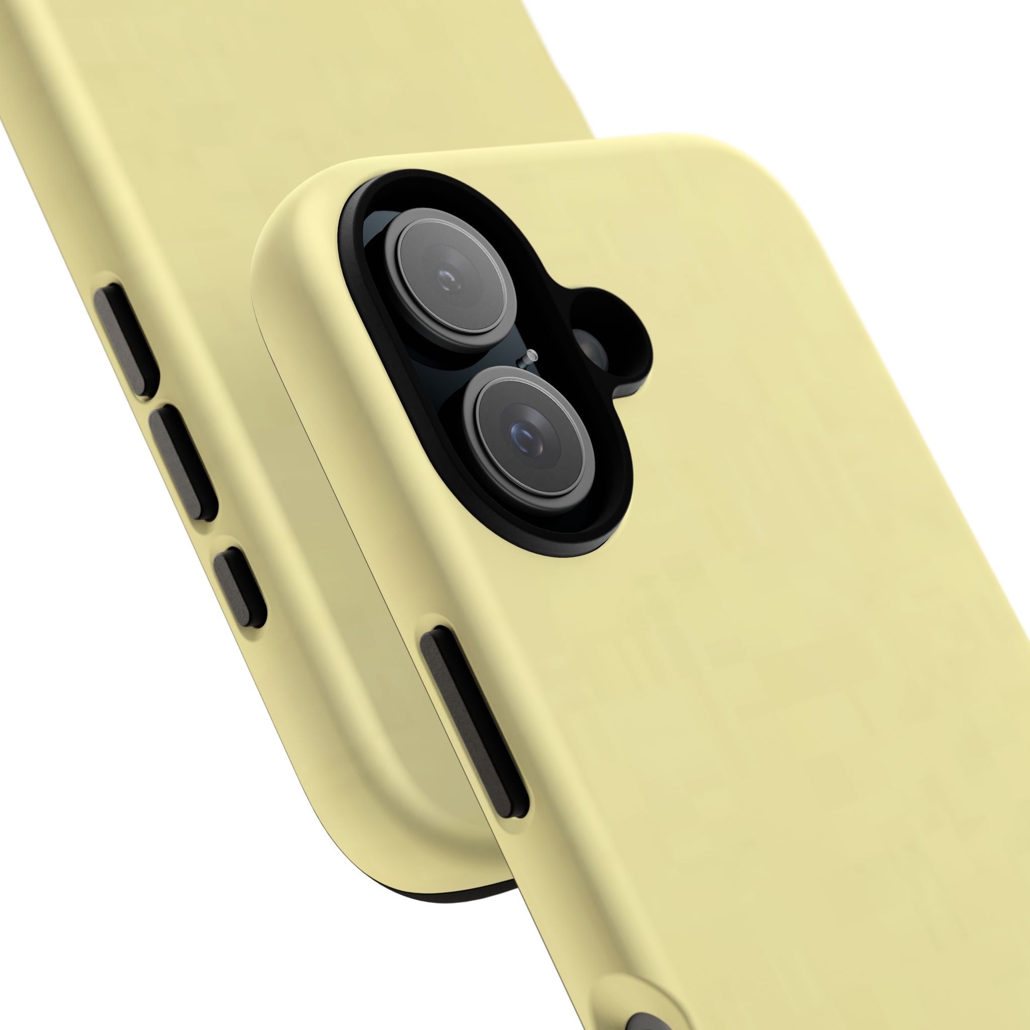 Pale Yellow Protective Phone Case