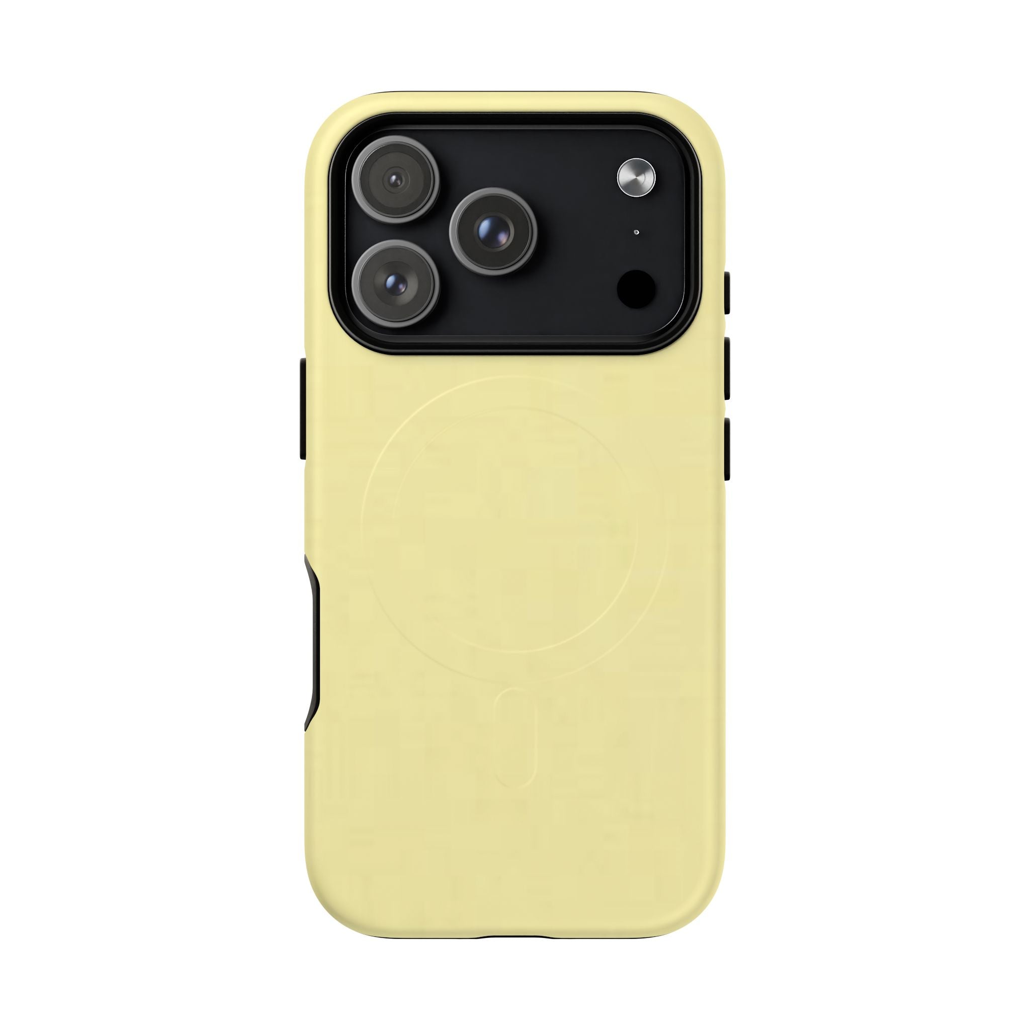 Pale Yellow MagSafe Protective Phone Case