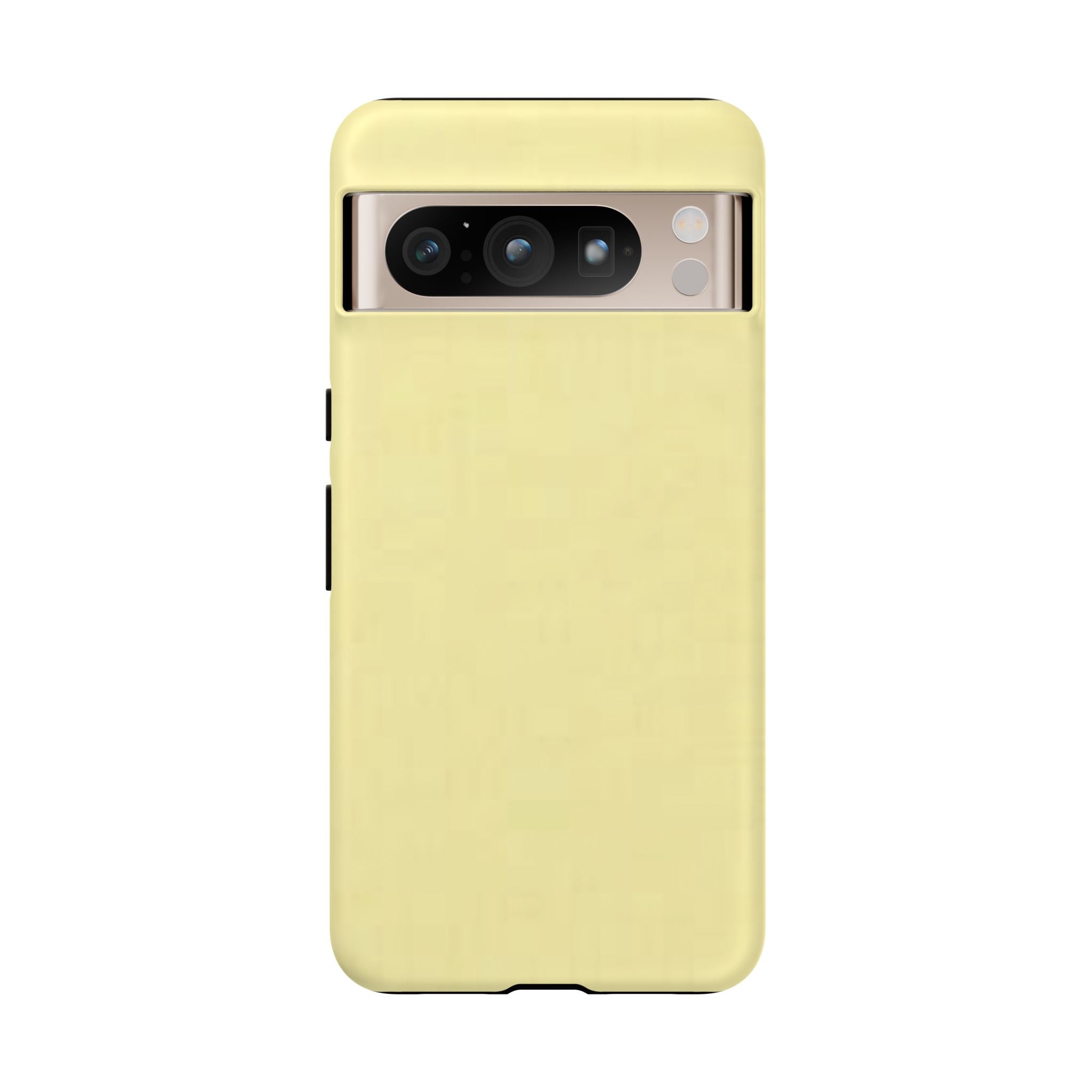 Pale Yellow Protective Phone Case
