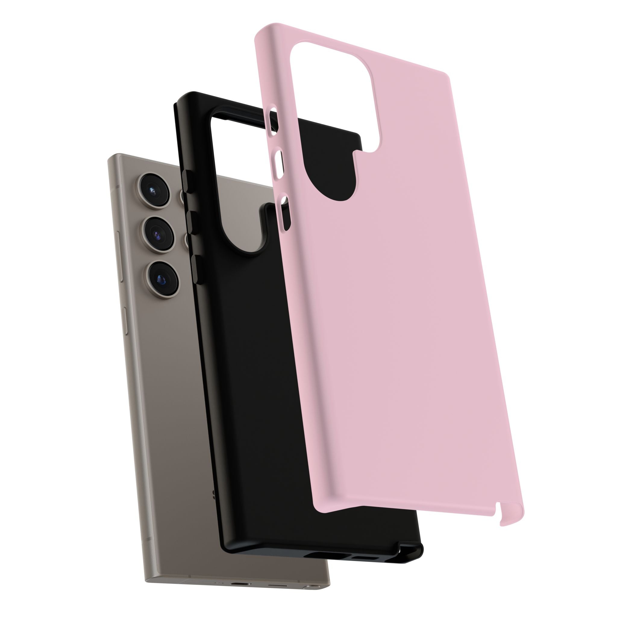 Pale Pink Protective Phone Case