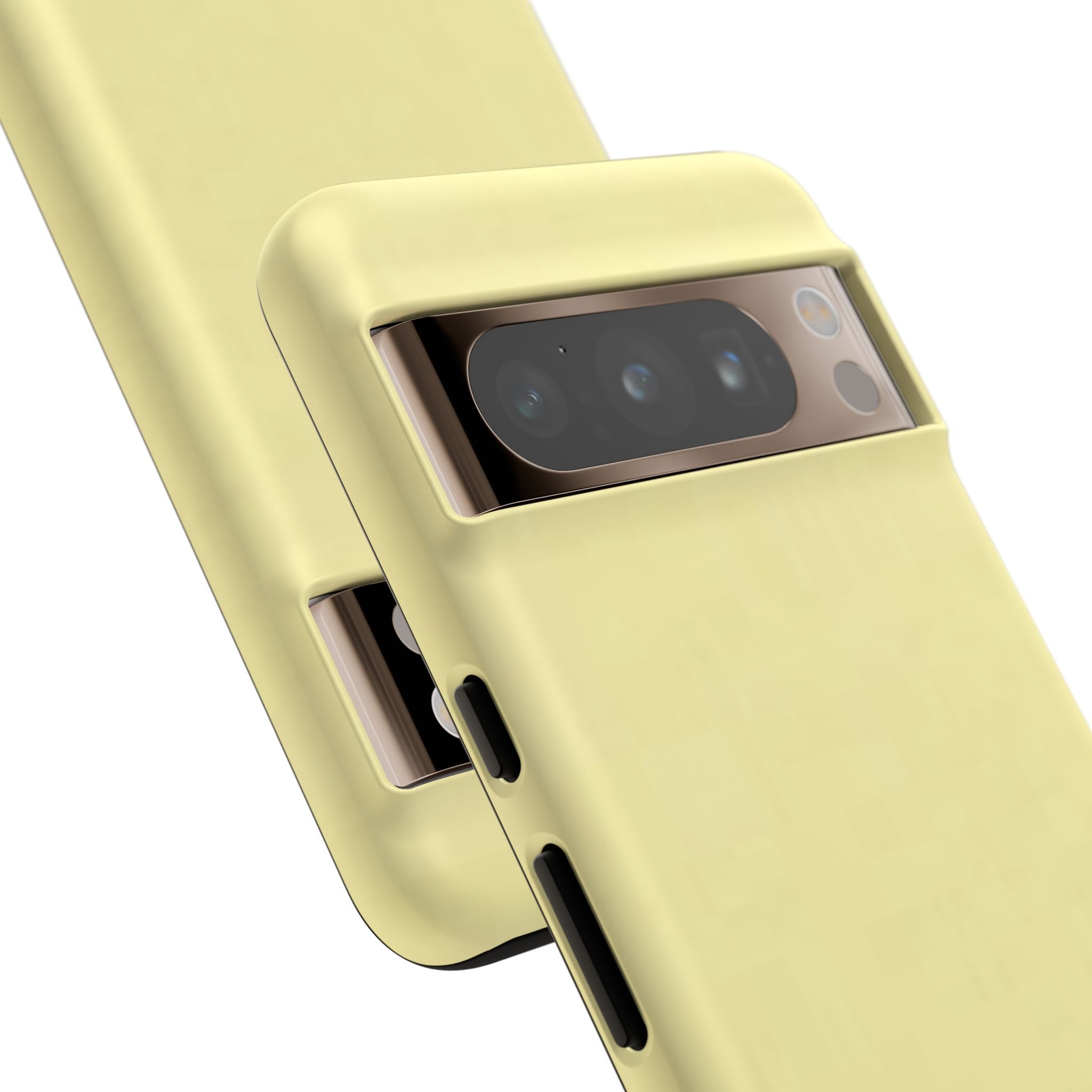 Pale Yellow Protective Phone Case