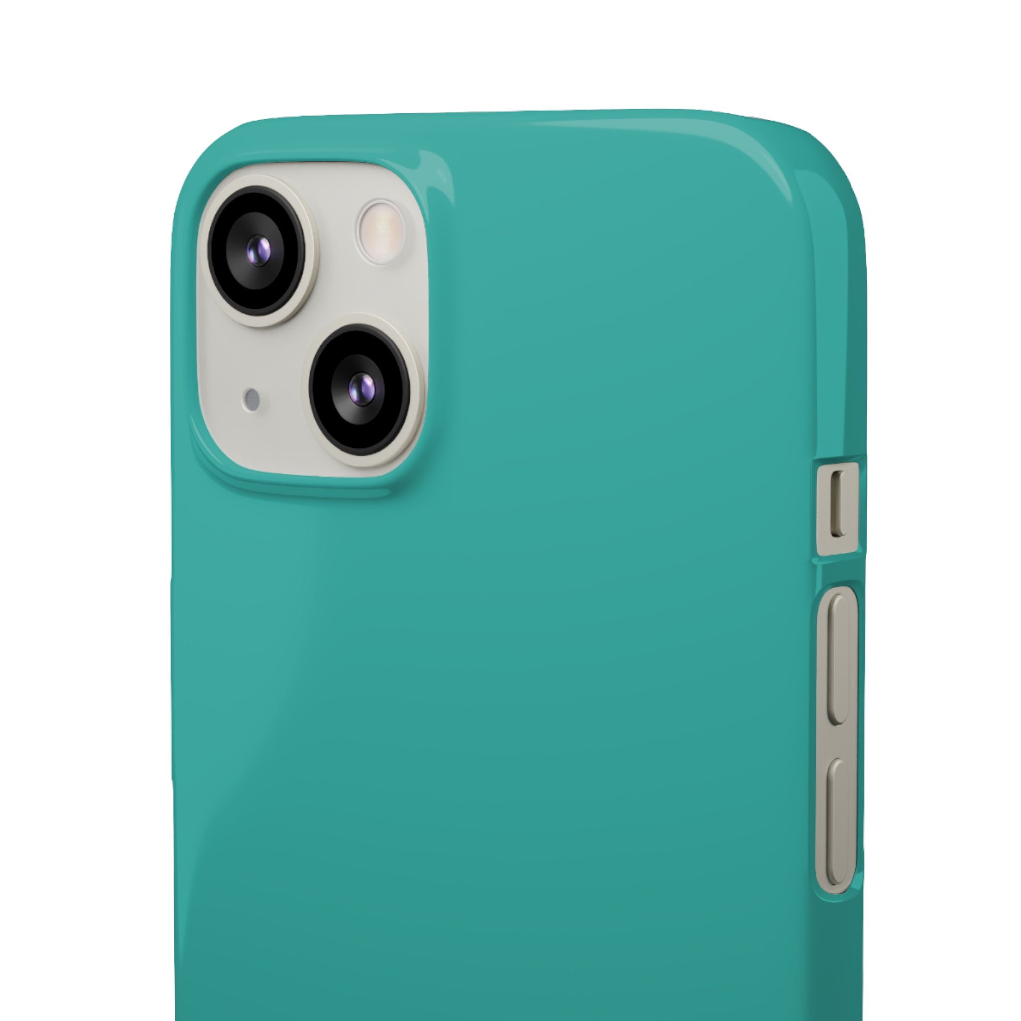 Teal Snap Phone Case