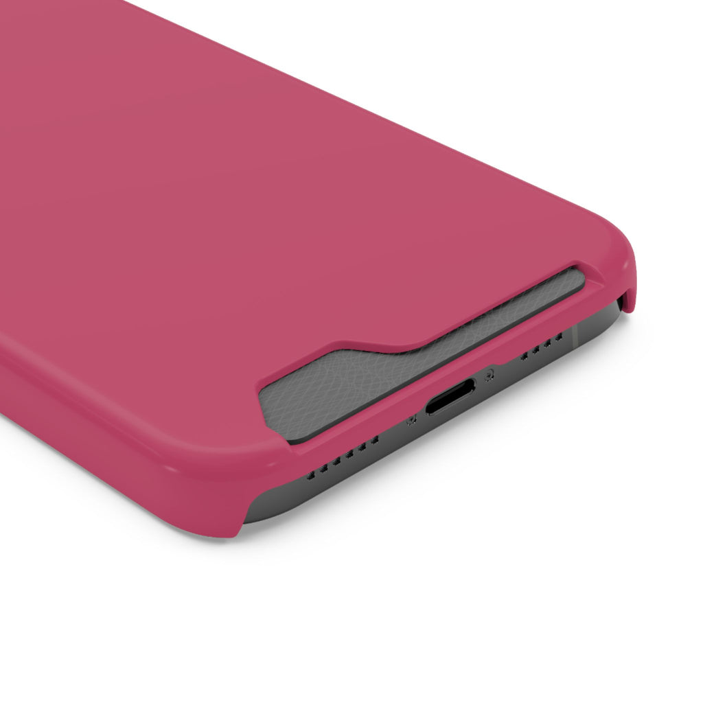 Raspberry Card Holder Phone Case