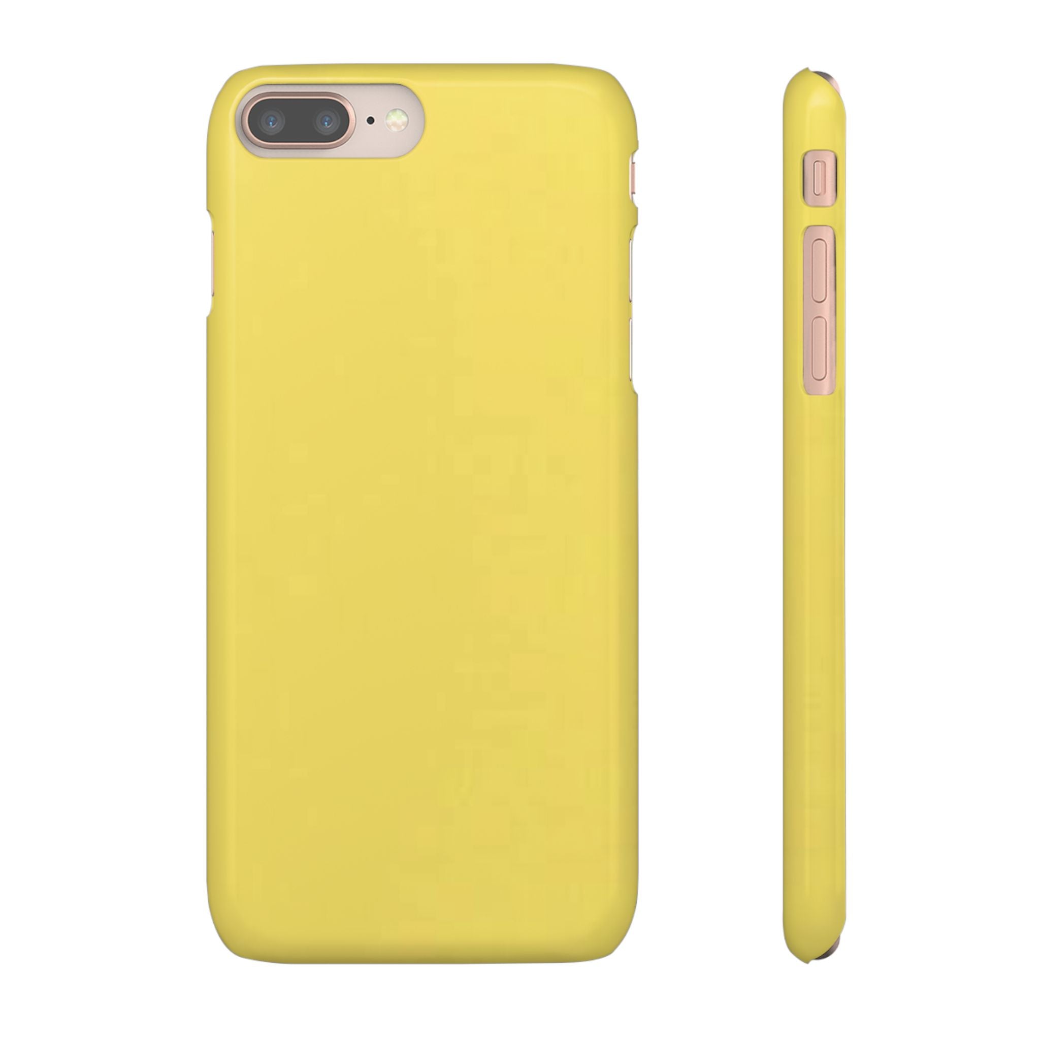 Yellow Snap Phone Case