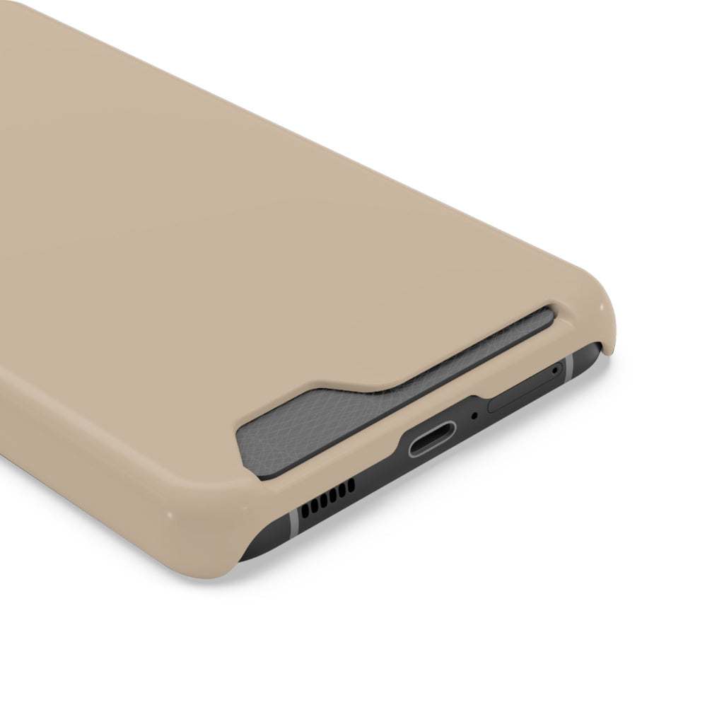 Beige Card-Holder Phone Case
