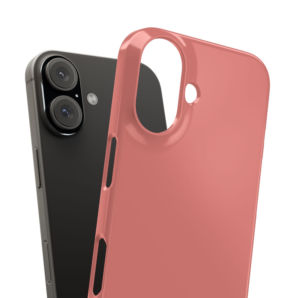 Frosty Pink Snap Phone Case