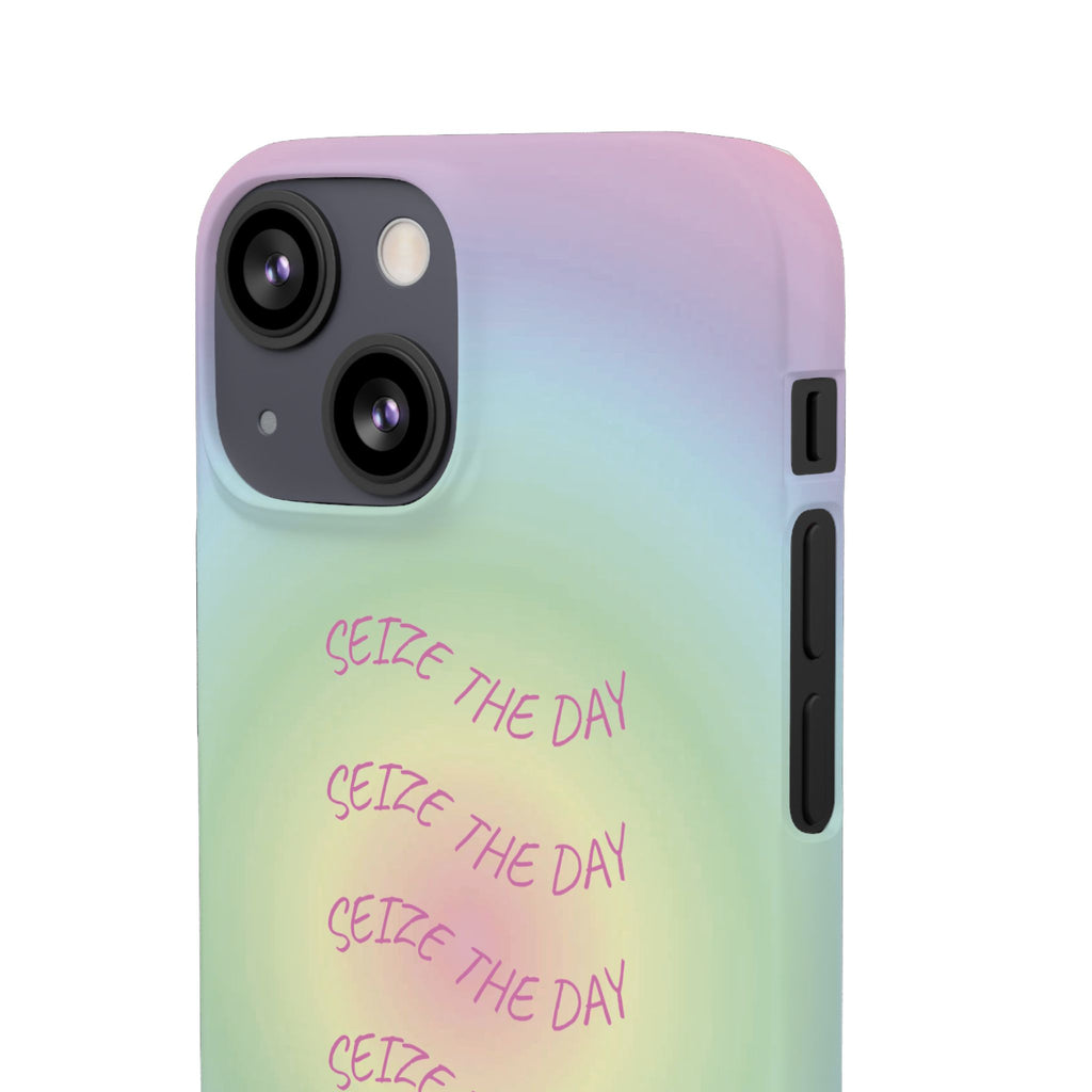 Carpe Diem Bermuda Halo Gradient Snap Phone Case