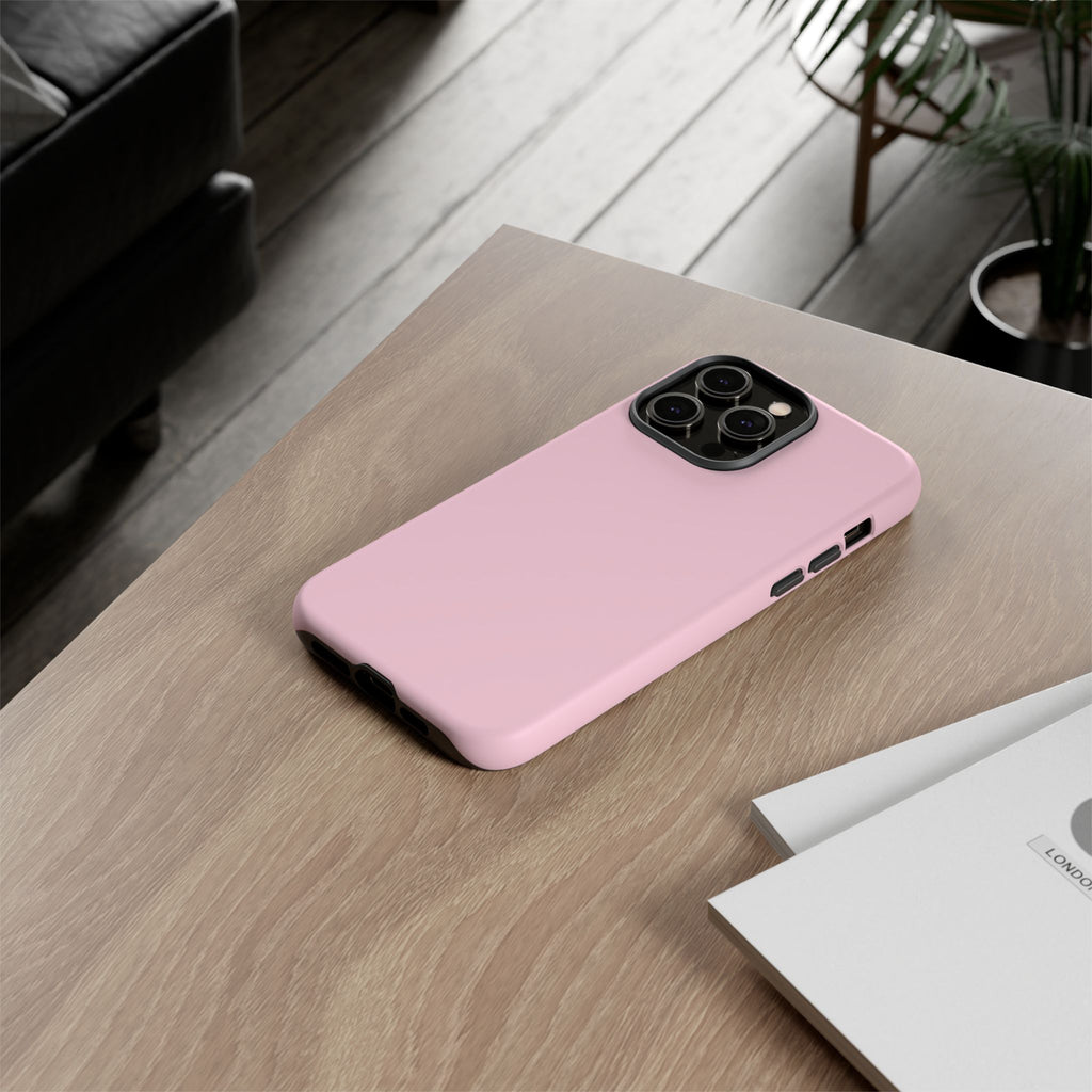 Pale Pink Protective Phone Case