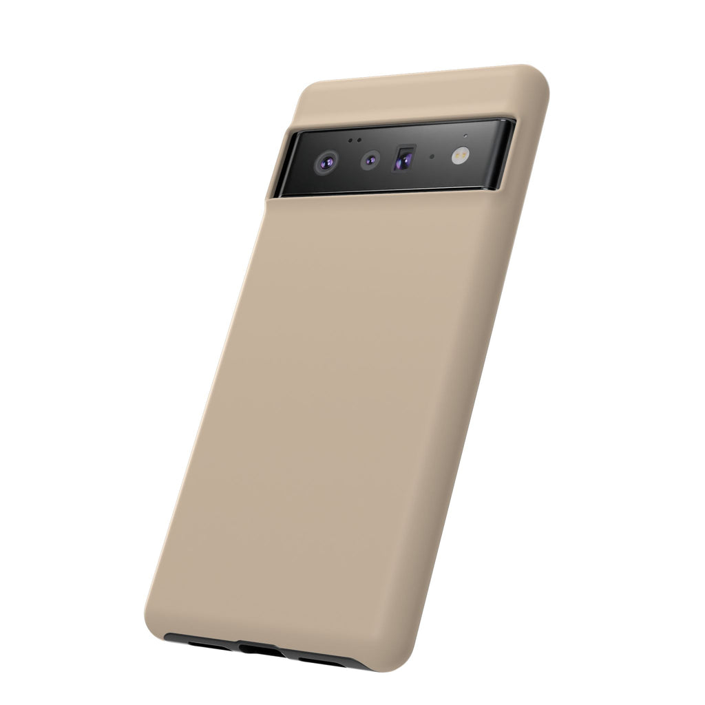 Beige Protective Phone Case