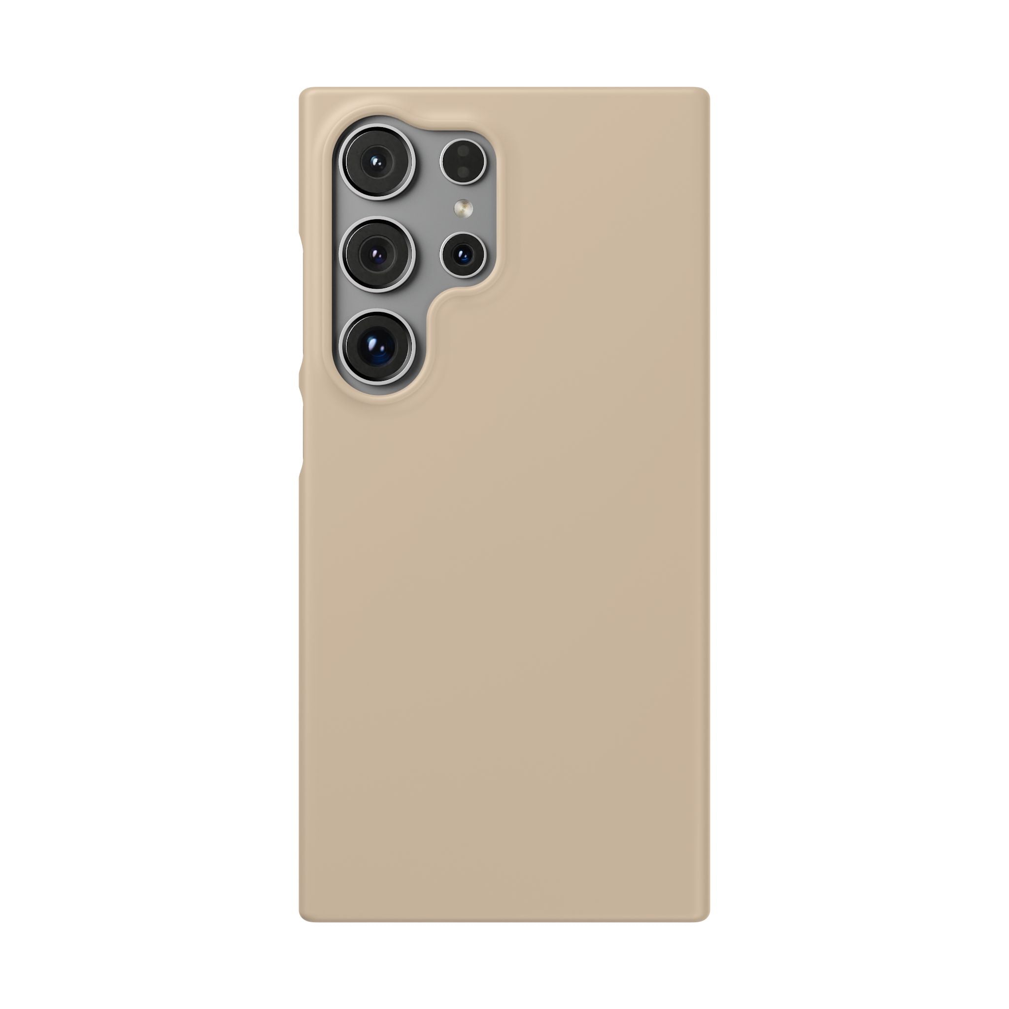 Beige Snap Phone Case