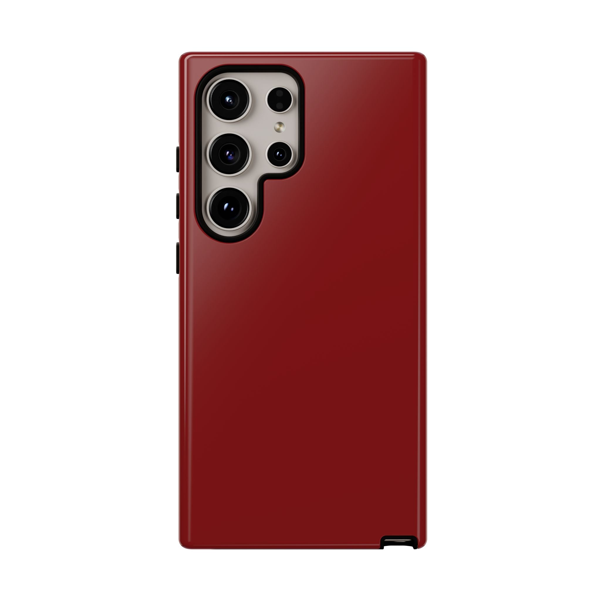 Dark Red Protective Phone Case