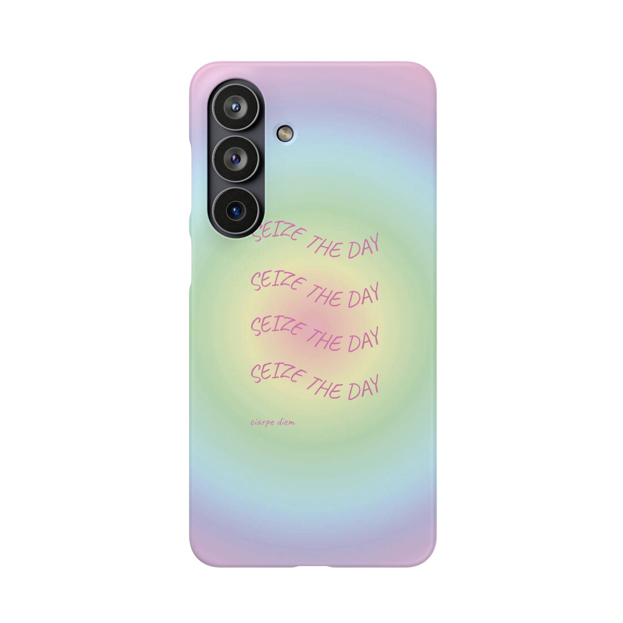 Carpe Diem Bermuda Halo Gradient Snap Phone Case