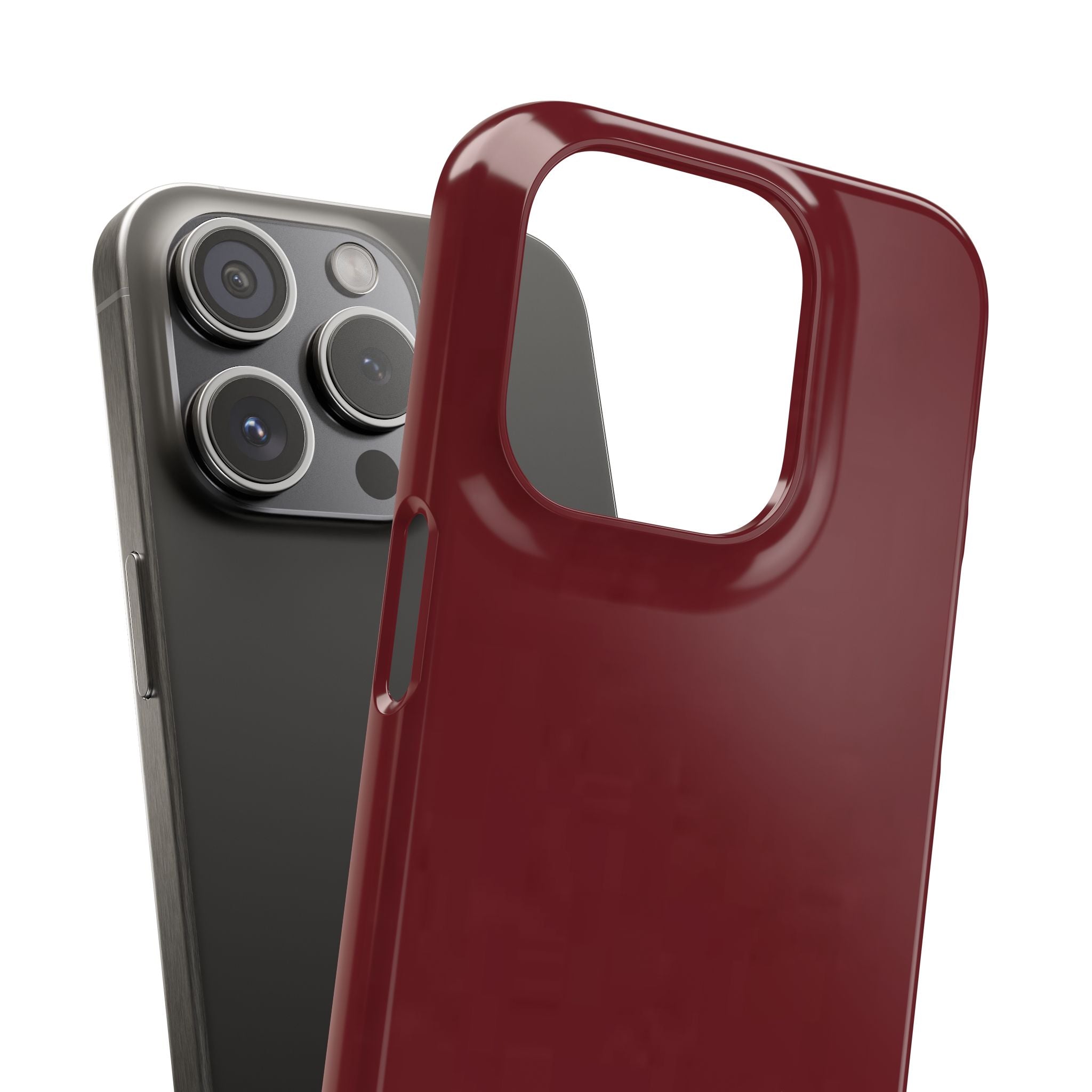 Dark Cherry Snap Phone Case