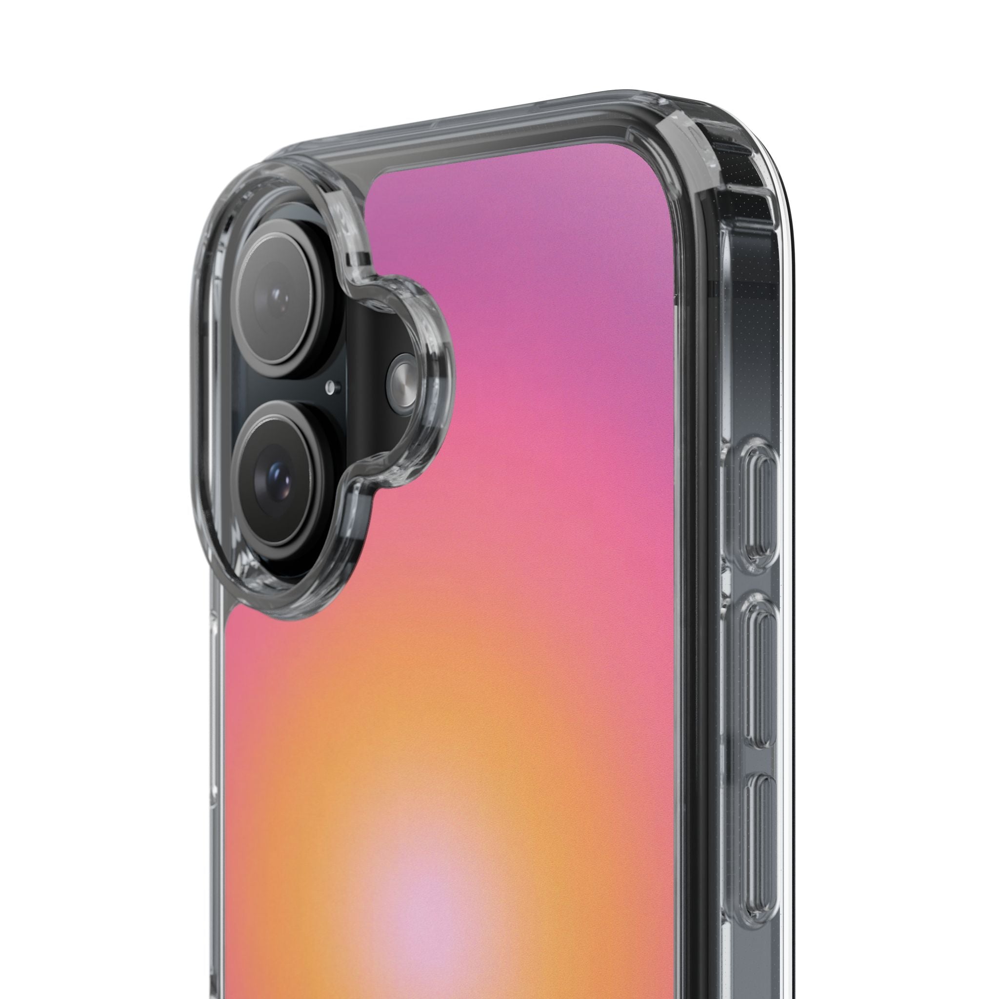 Sunset Gradient Clear Protective Cover