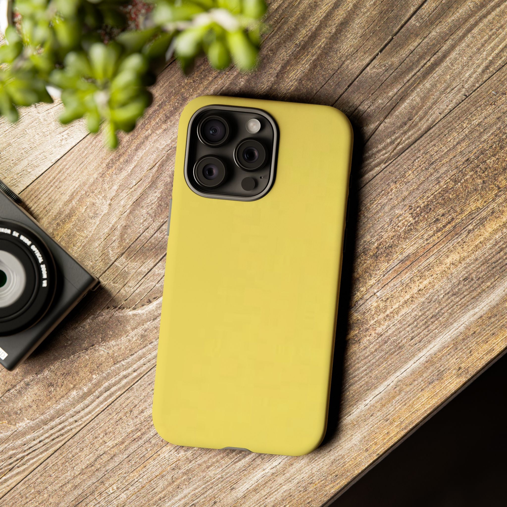 Yellow Protective Phone Case