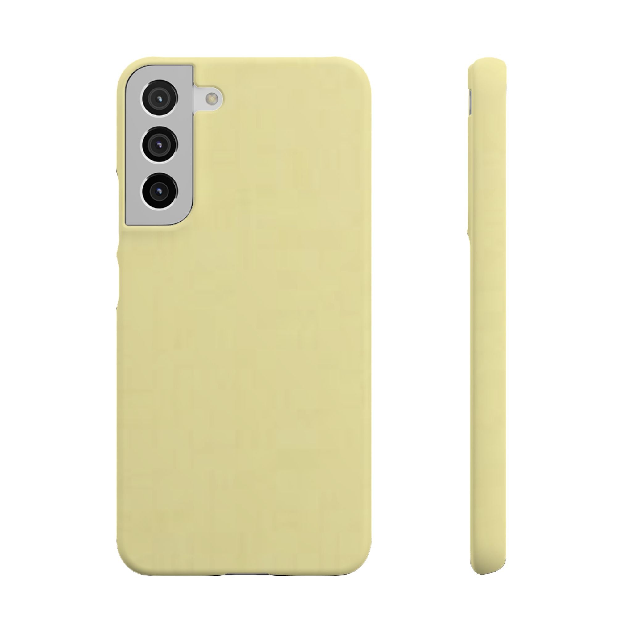 Pale Yellow Snap Phone Case