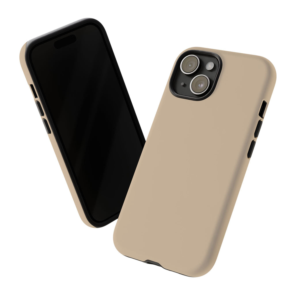 Beige Protective Phone Case