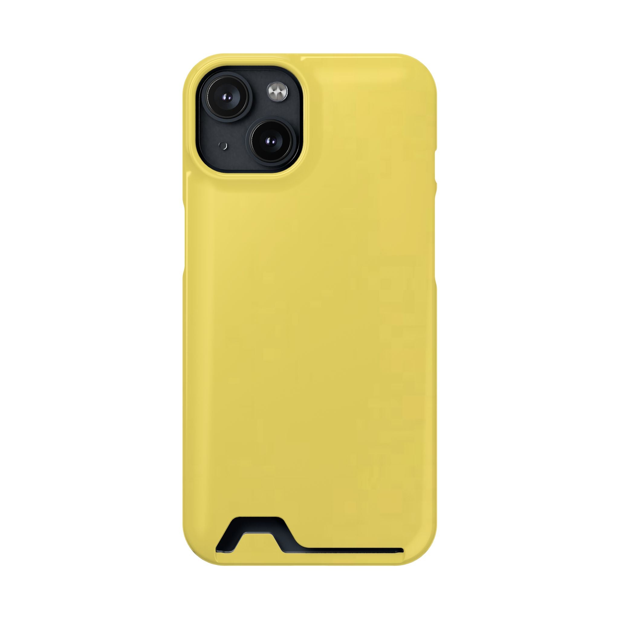 Yellow Card-Holder Phone Case