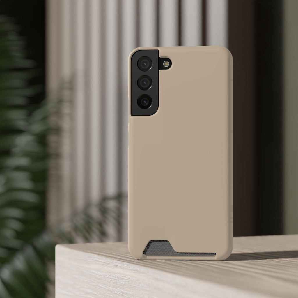 Beige Card-Holder Phone Case