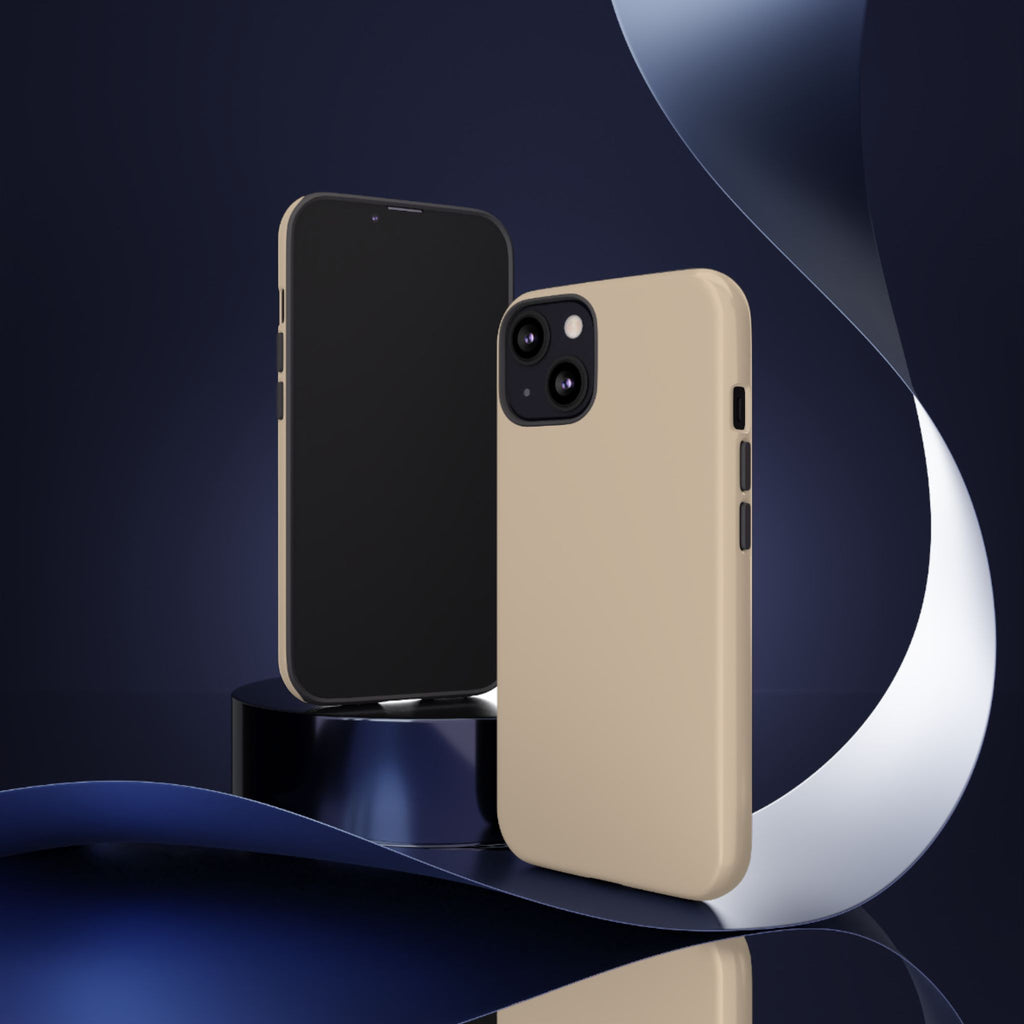 Beige Protective Phone Case
