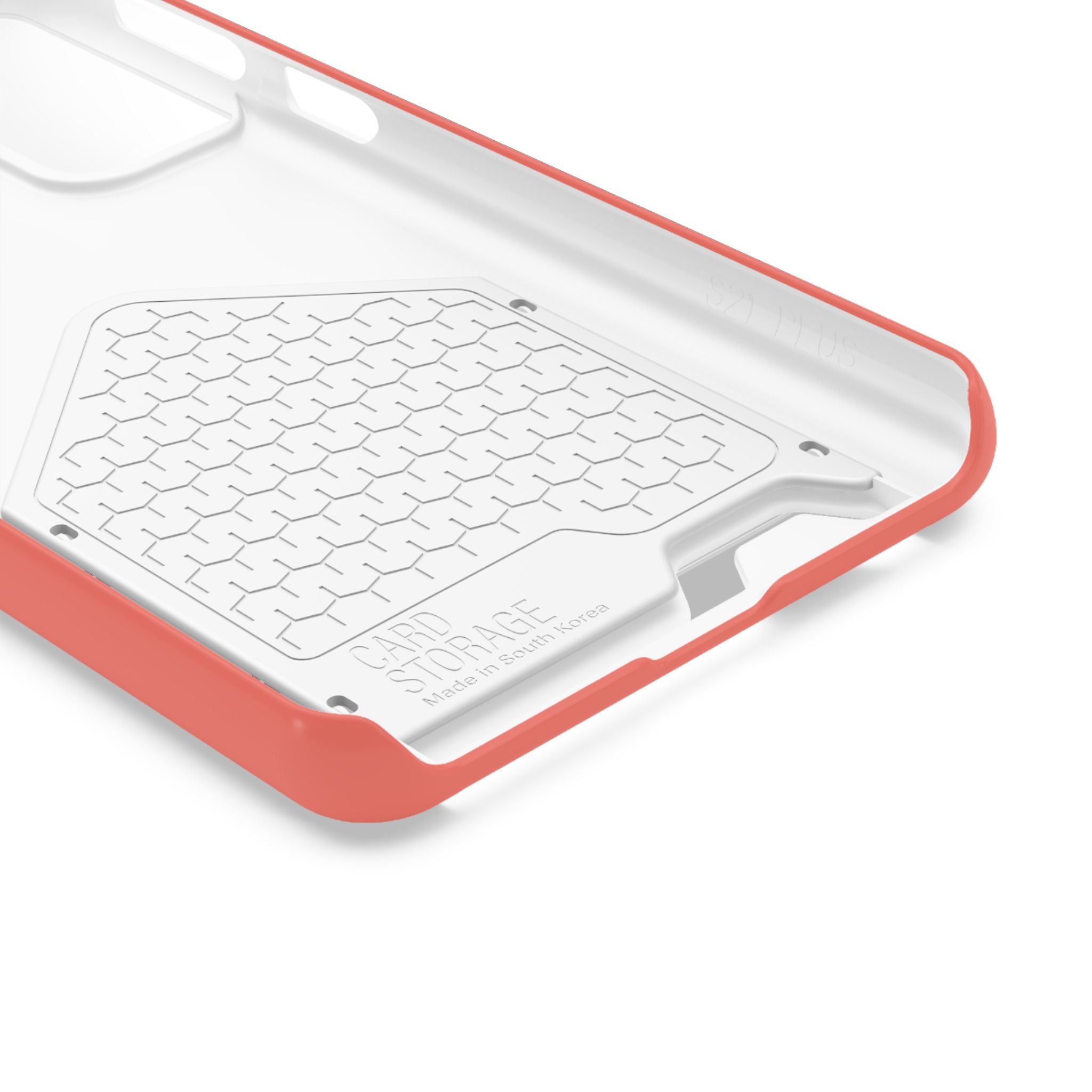 Coral Cardholder Phone Case