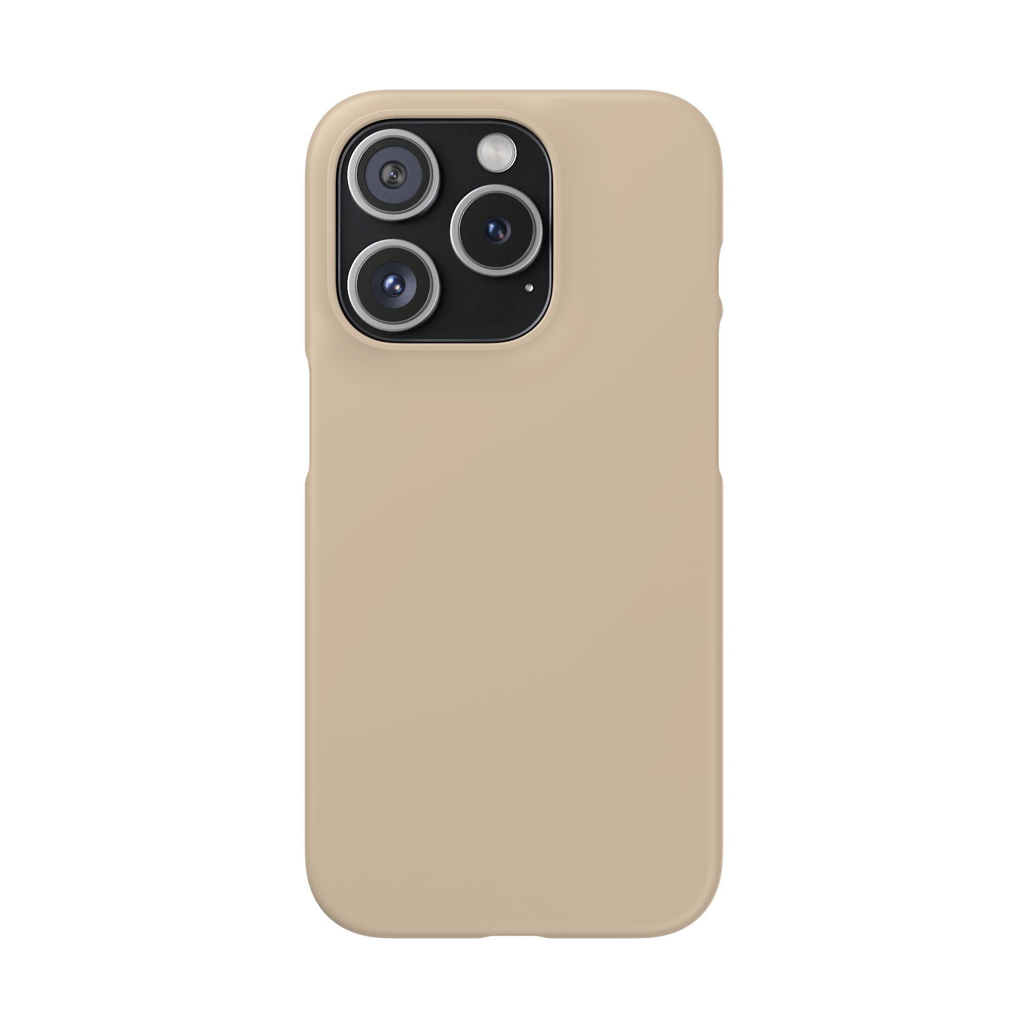 Beige Snap Phone Case