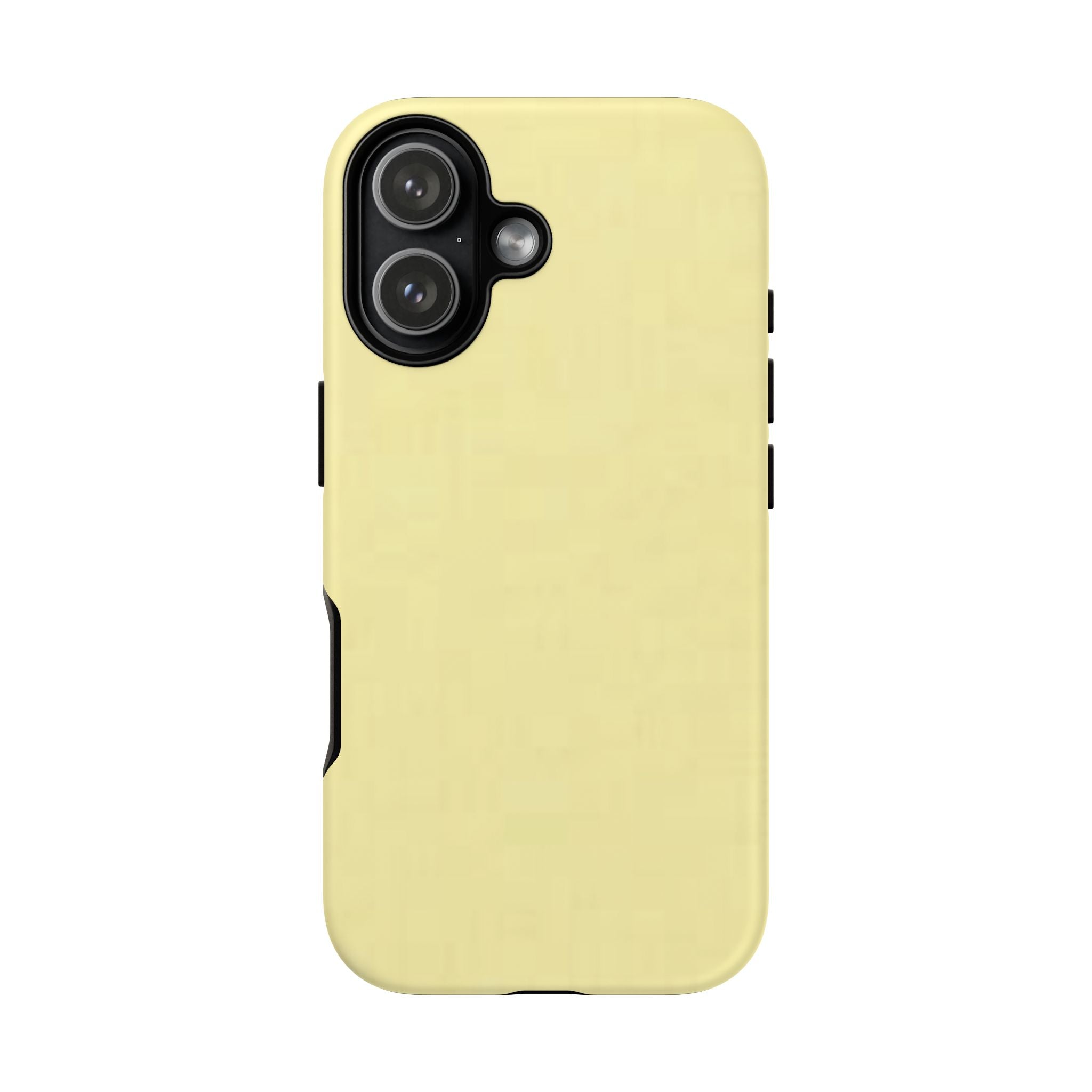 Pale Yellow Protective Phone Case