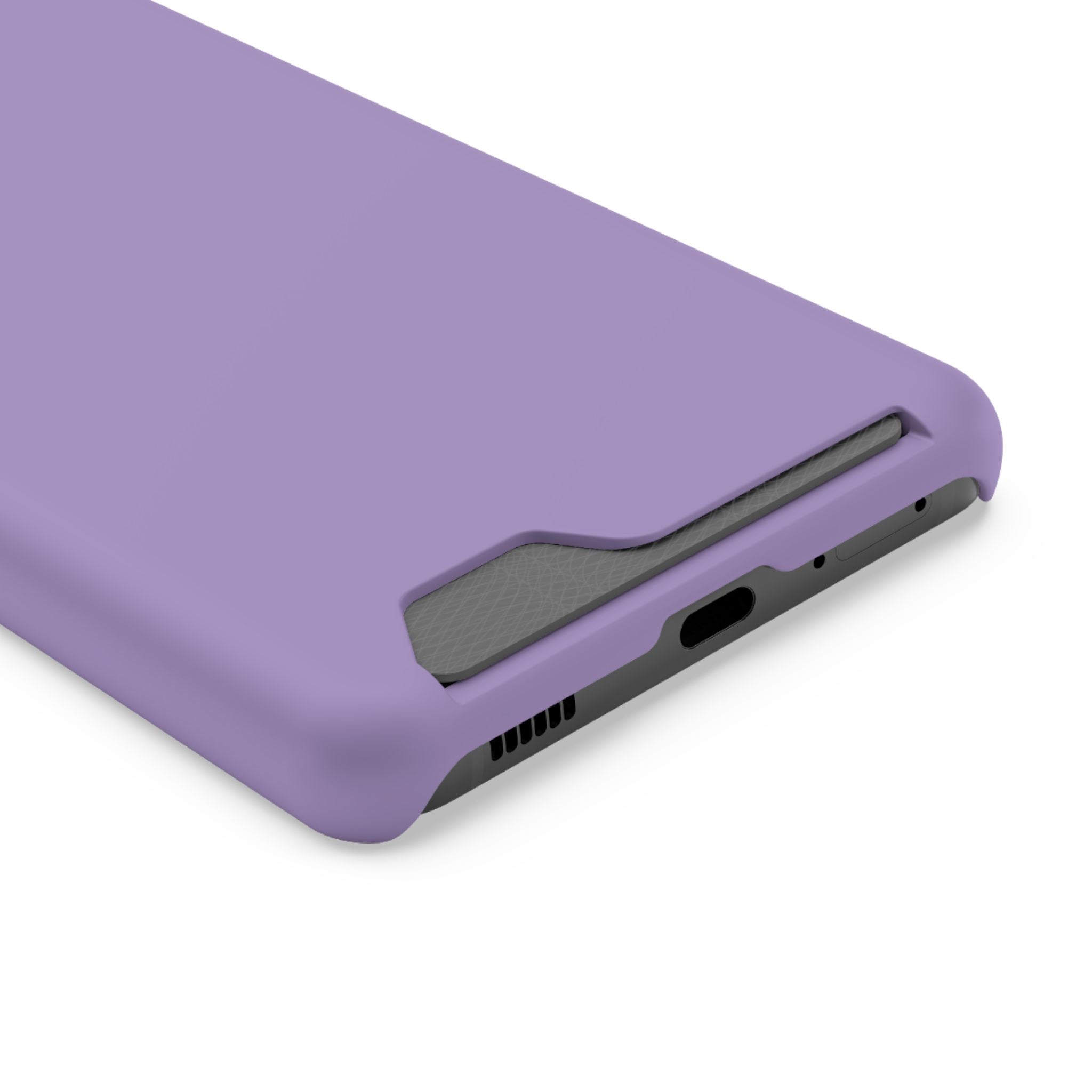 Lilac Card Holder Phone Case