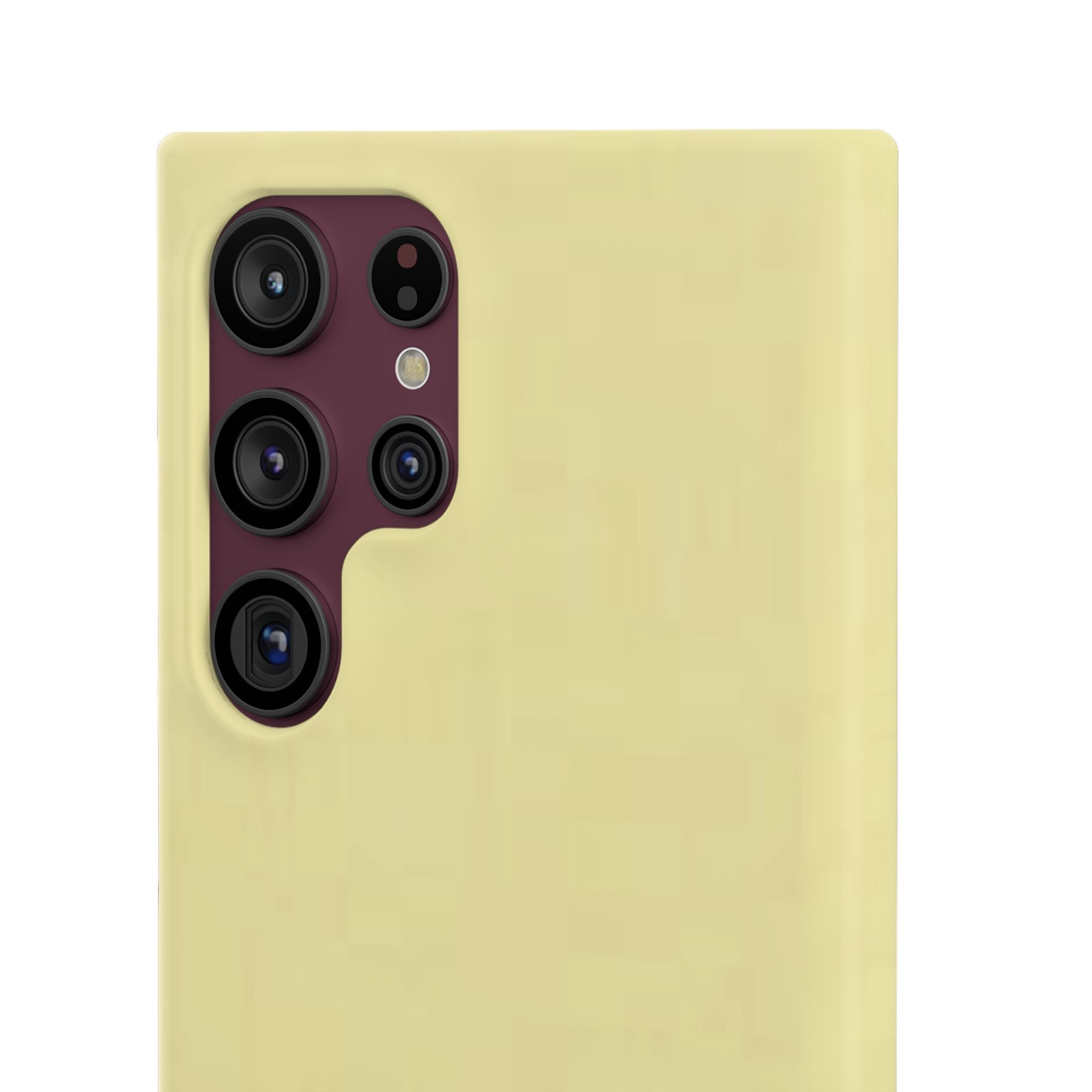 Pale Yellow Snap Phone Case