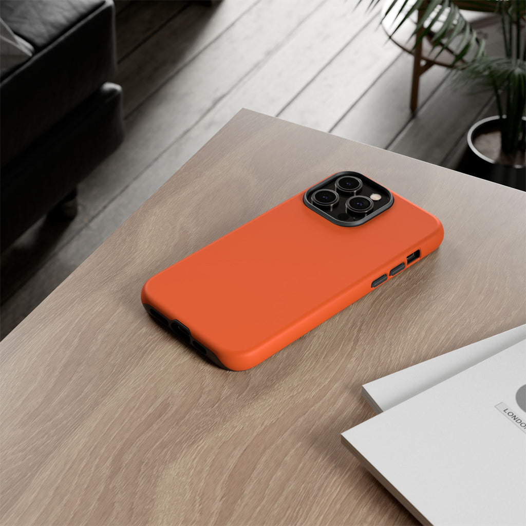 Orange Protective Phone Case