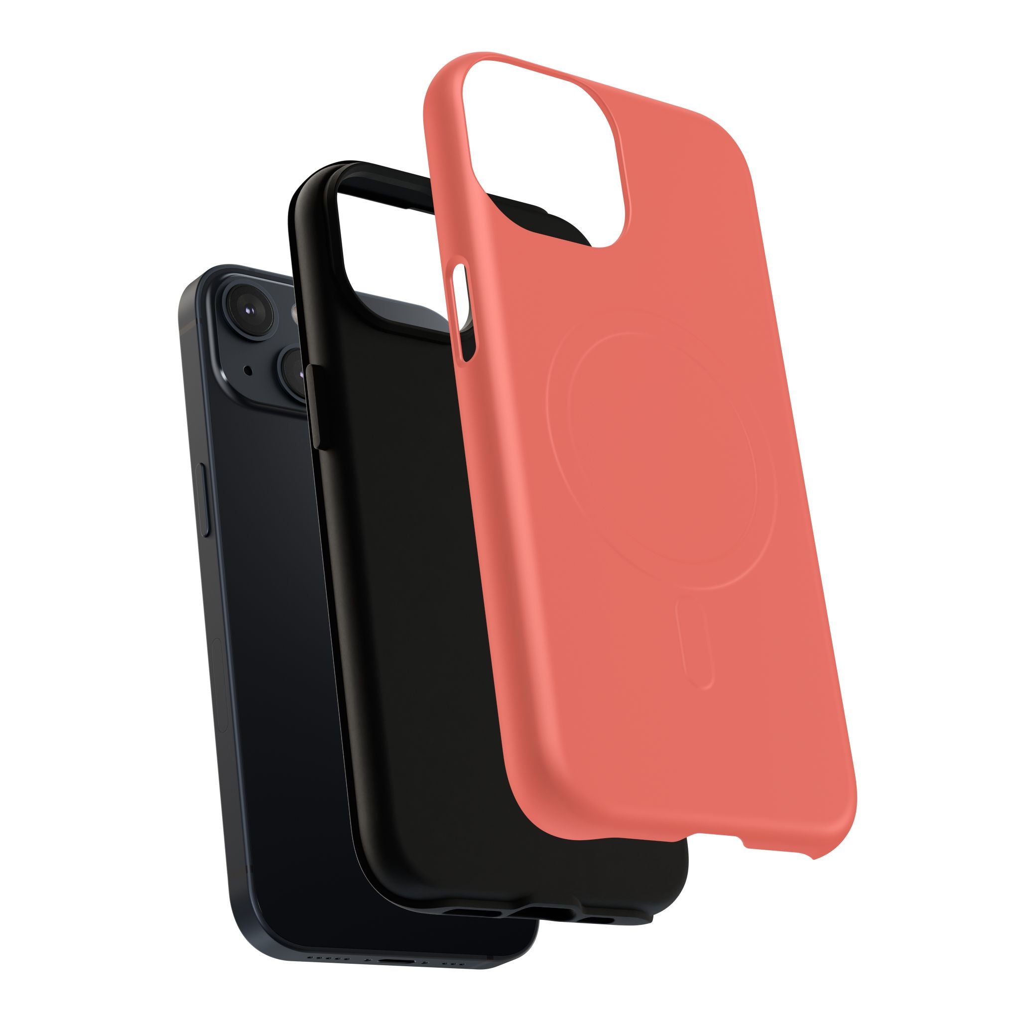 Coral MagSafe Protective Phone Case
