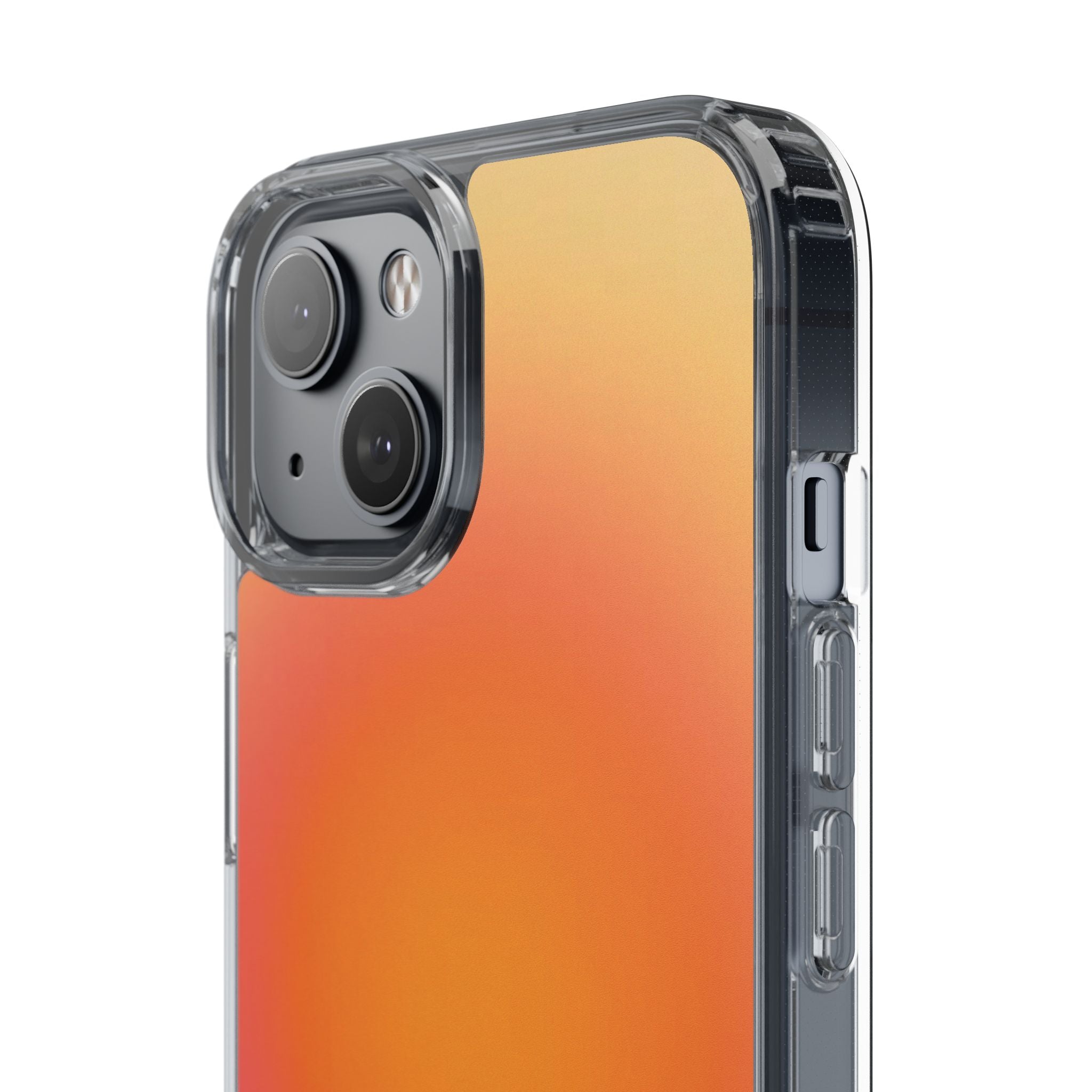 Clear Sunburst Protective Phone Case