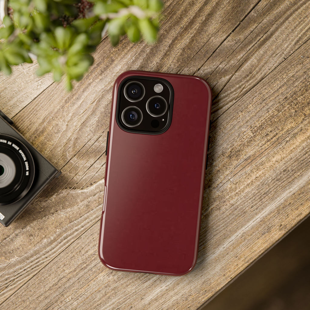 Dark Cherry Protective Phone Case