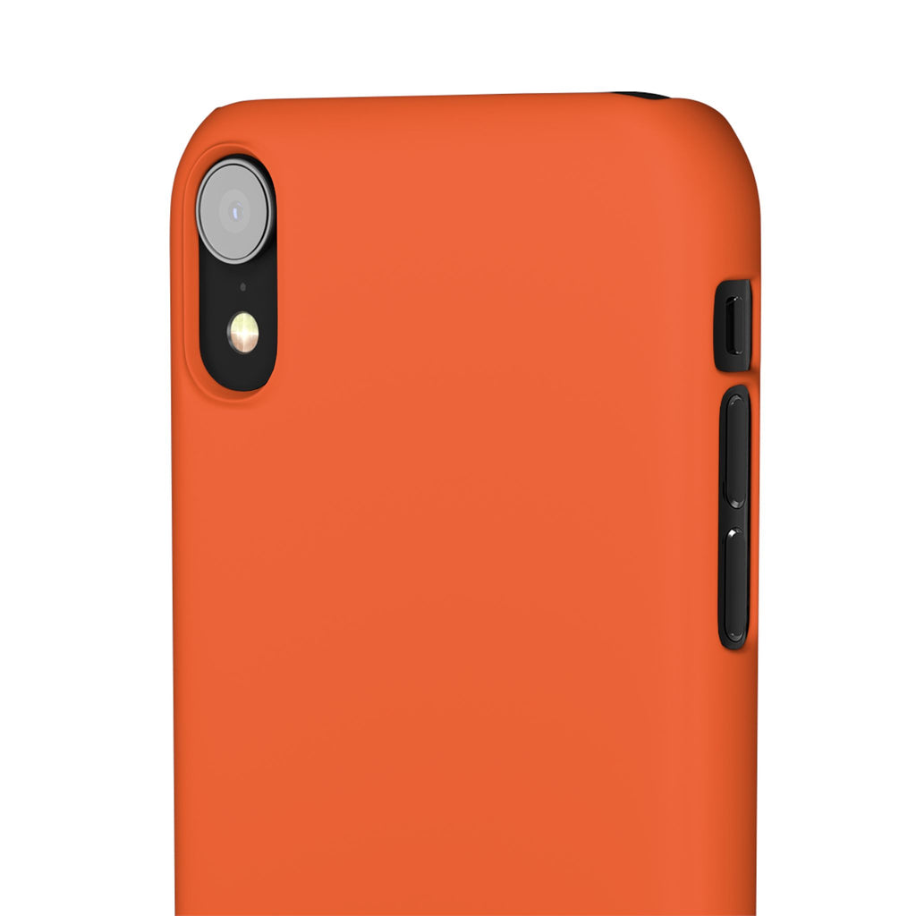 Orange Snap Phone Case