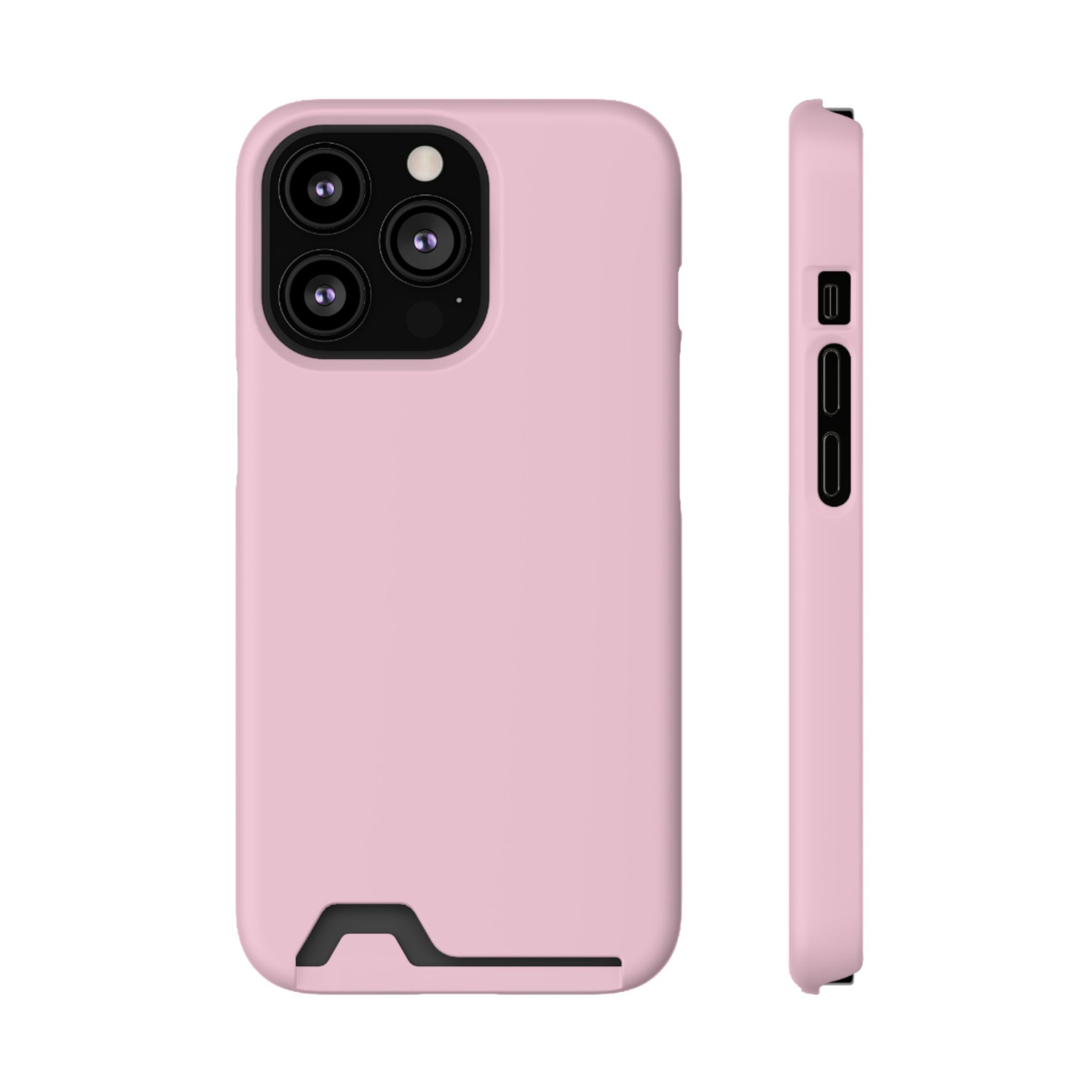 Pale Pink Card-Holder Phone Case
