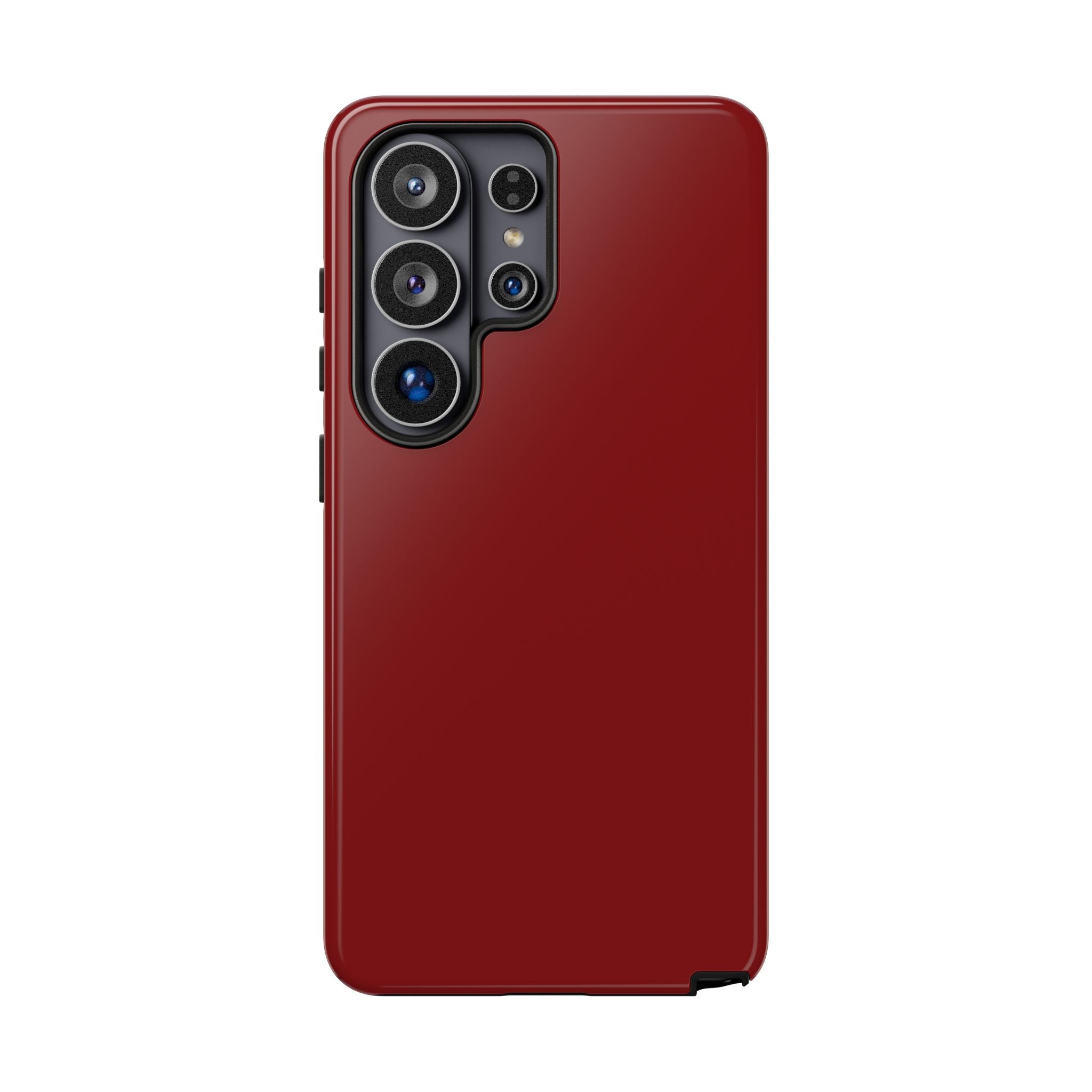Dark Red Protective Phone Case