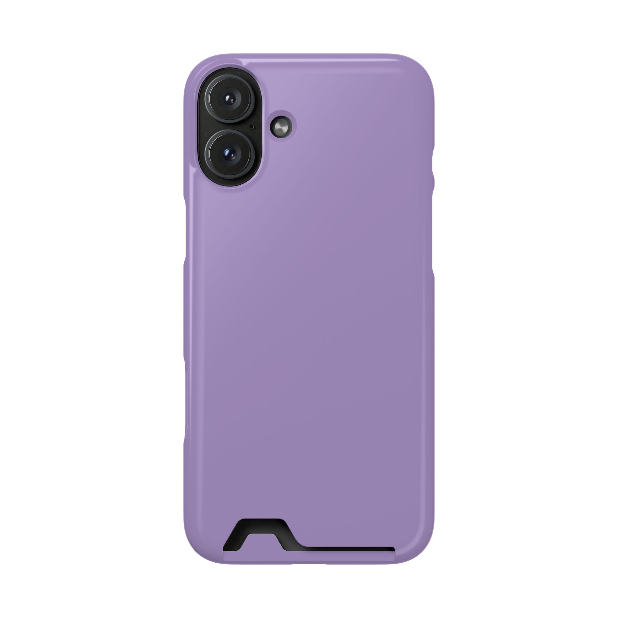 Lilac Card Holder Phone Case