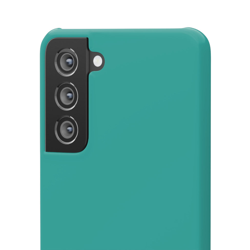 Teal Snap Phone Case